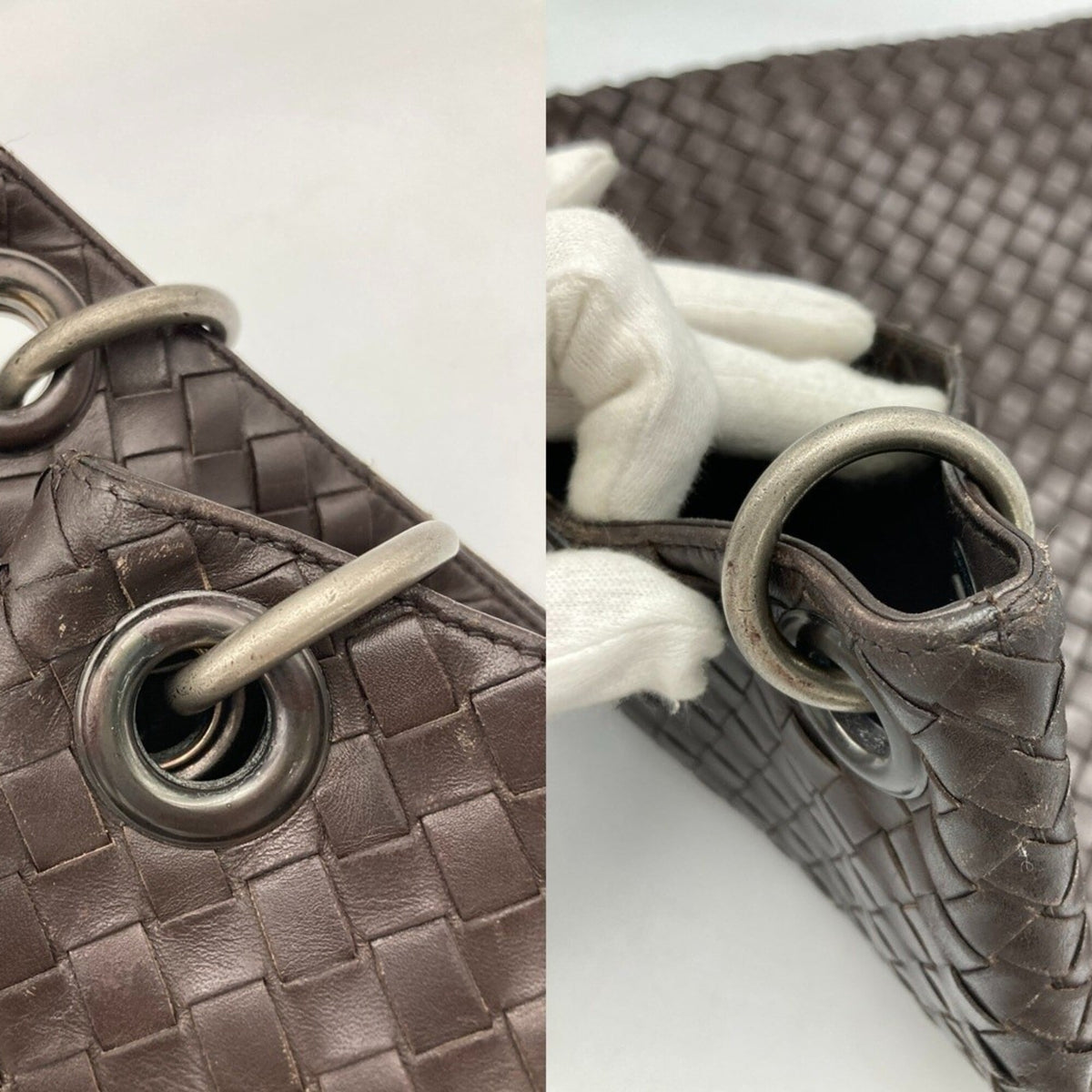 Bottega Veneta Brown Leather Shoulder Bag (Pre-Owned)