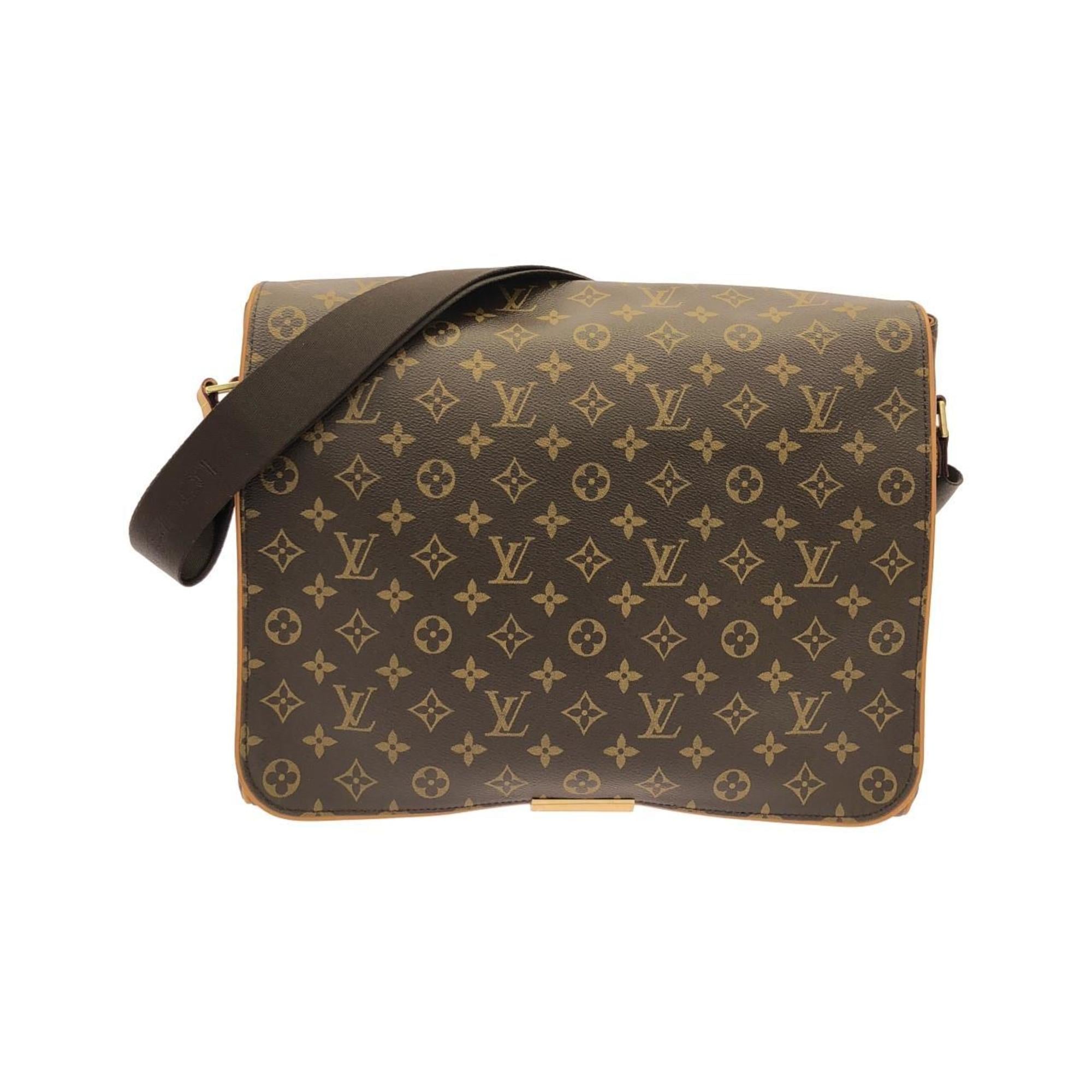 Louis Vuitton Monogram Marron Coated Canvas Shoulder Bag (Pre-Owned)