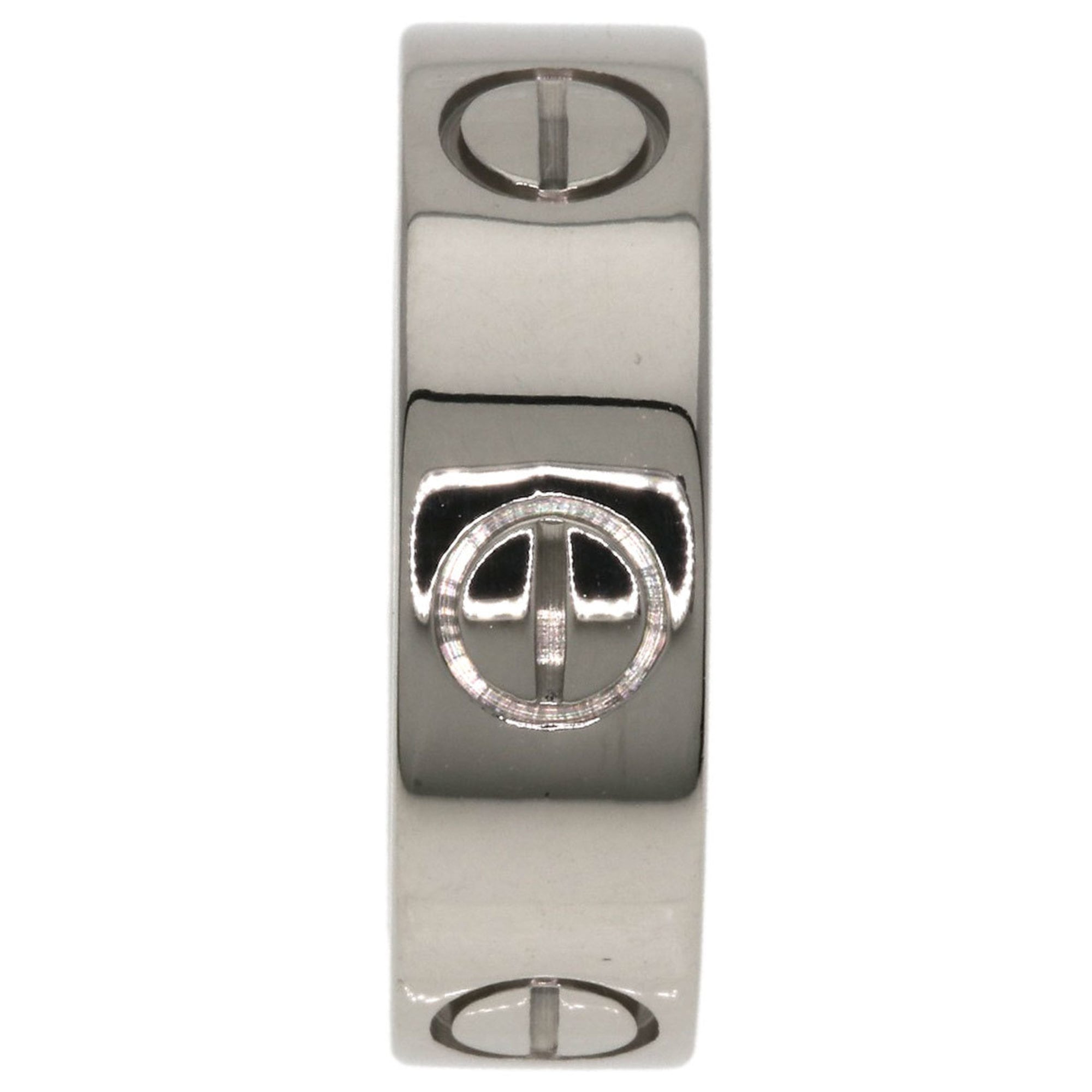 Cartier Love White Gold (18K) Band Ring (Pre-Owned)