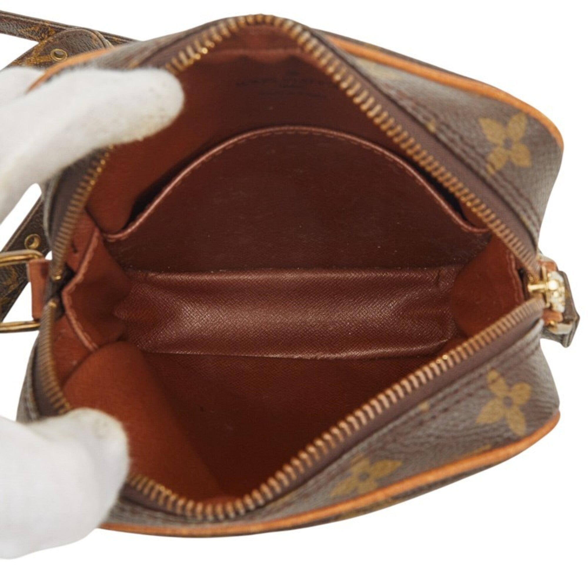 Louis Vuitton Monogram Brown Pvc Leather Shoulder Bag (Pre-Owned)