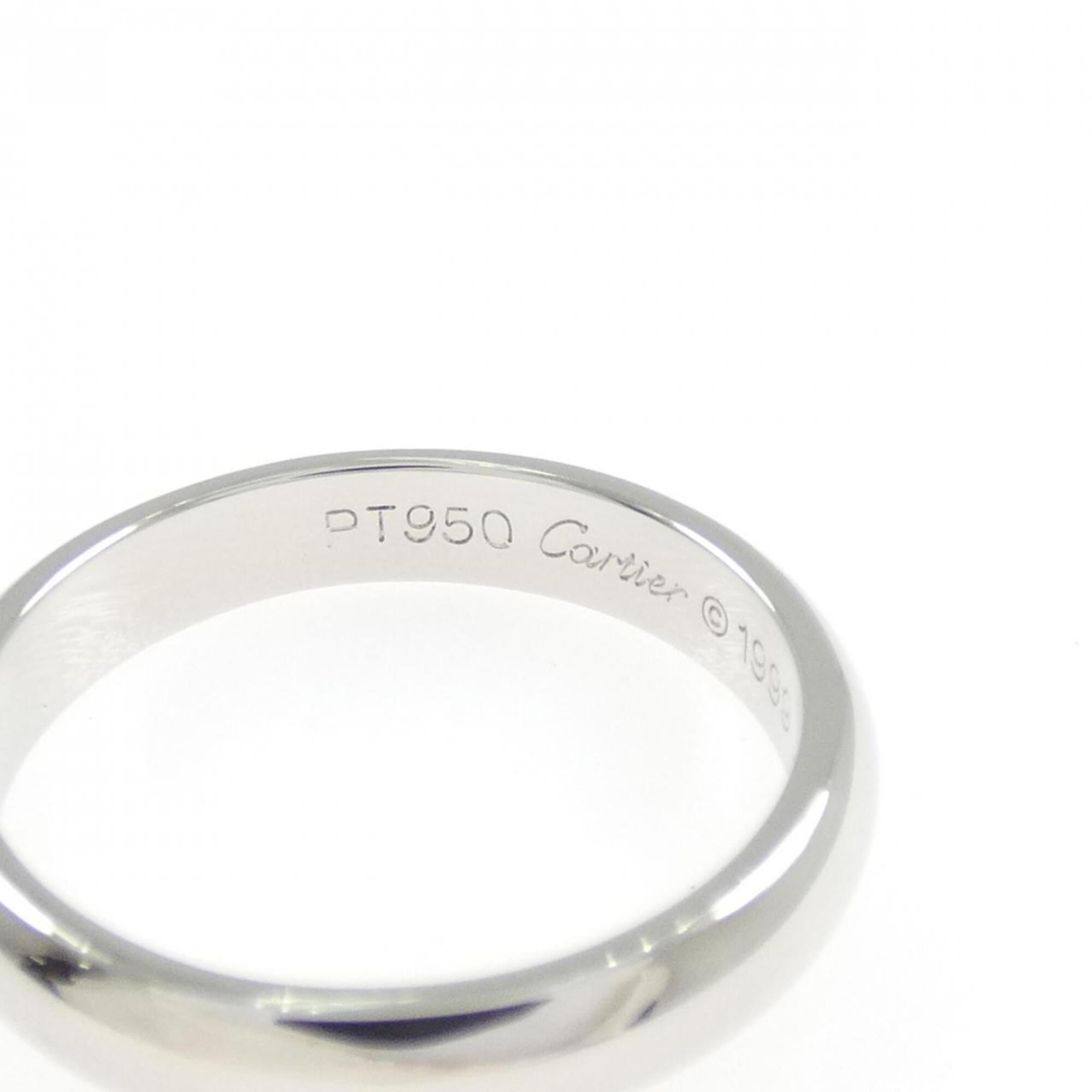 Cartier Platinum 950 Band Ring (Pre-Owned)