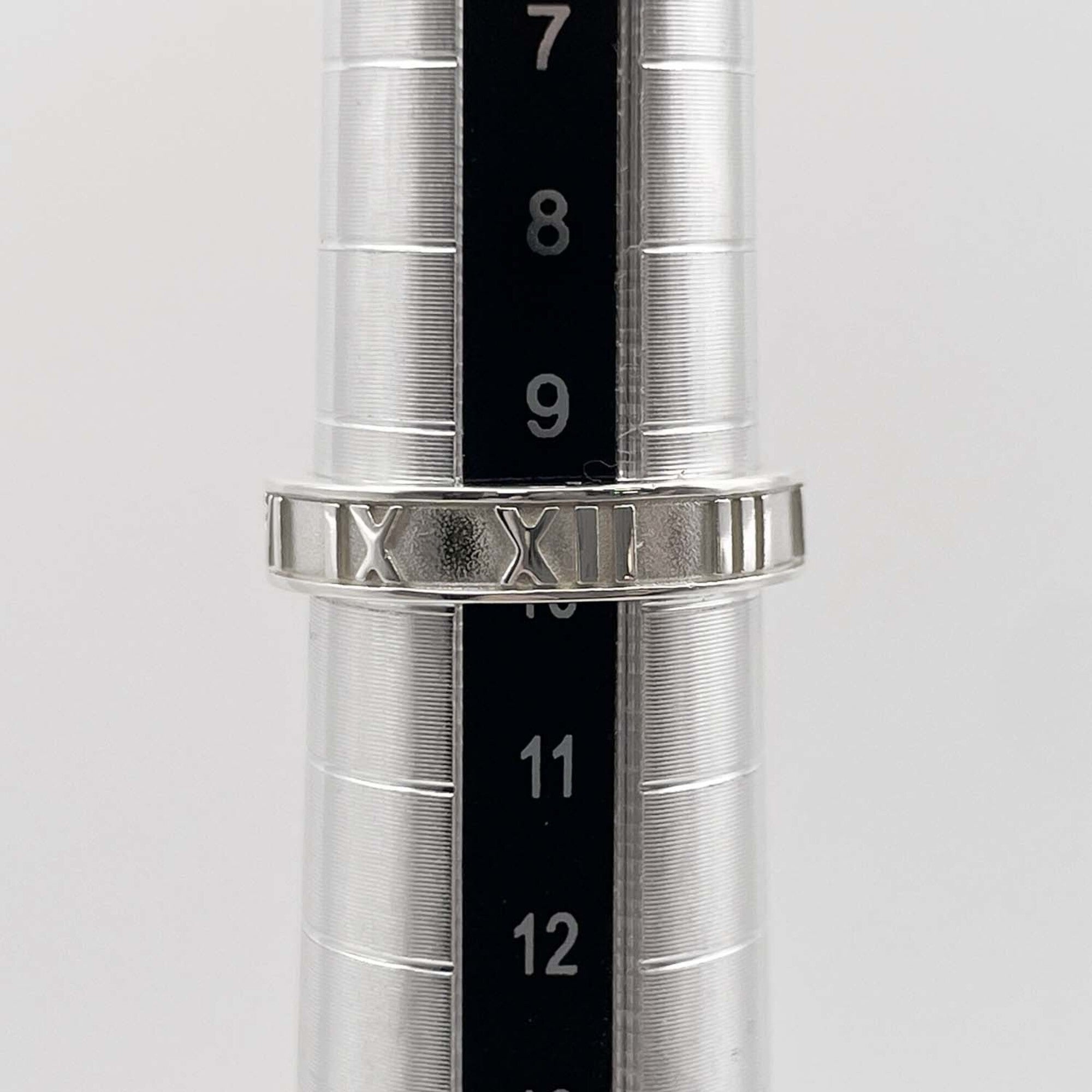 Tiffany Silver Silver 925 Band Ring (Pre-Owned)