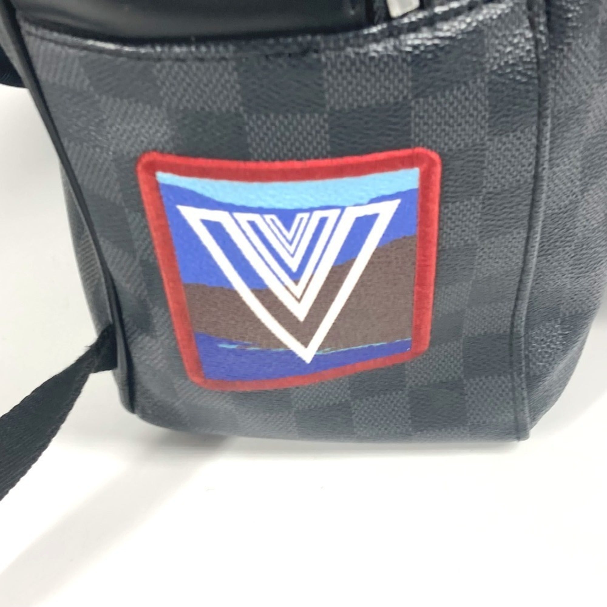 Louis Vuitton Black Damier Graphite Backpack (Pre-Owned)
