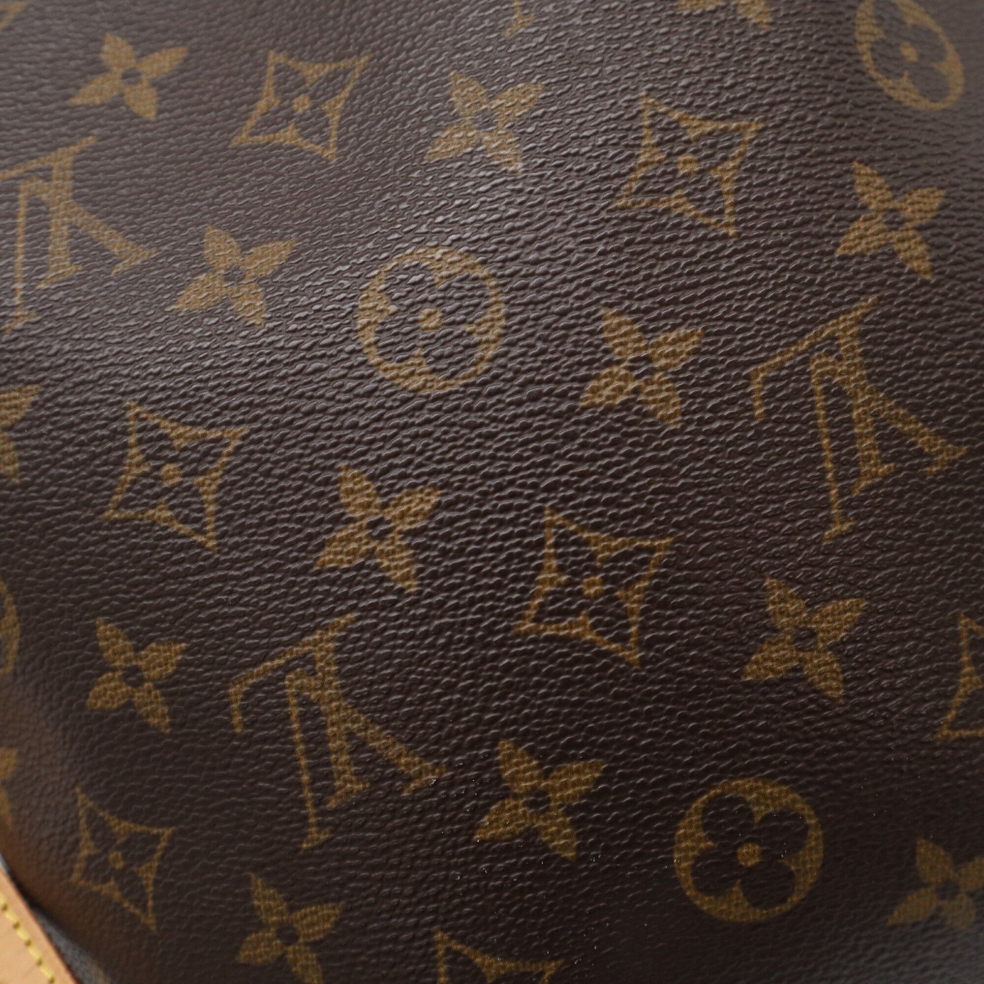 Louis Vuitton Monogram Brown Coated Canvas Leather Shoulder Bag (Pre-Owned)