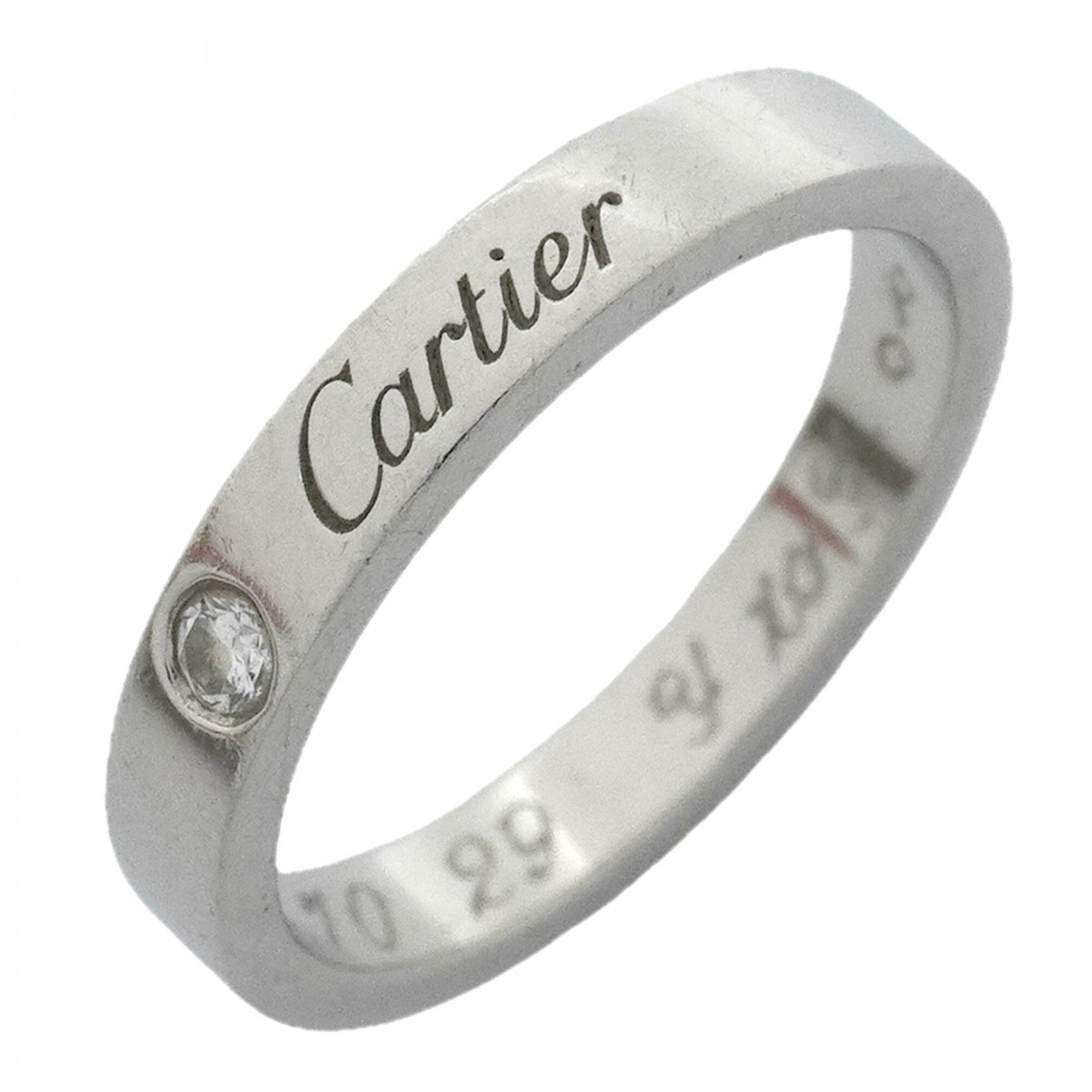 Cartier Platinum 950 Band Ring (Pre-Owned)