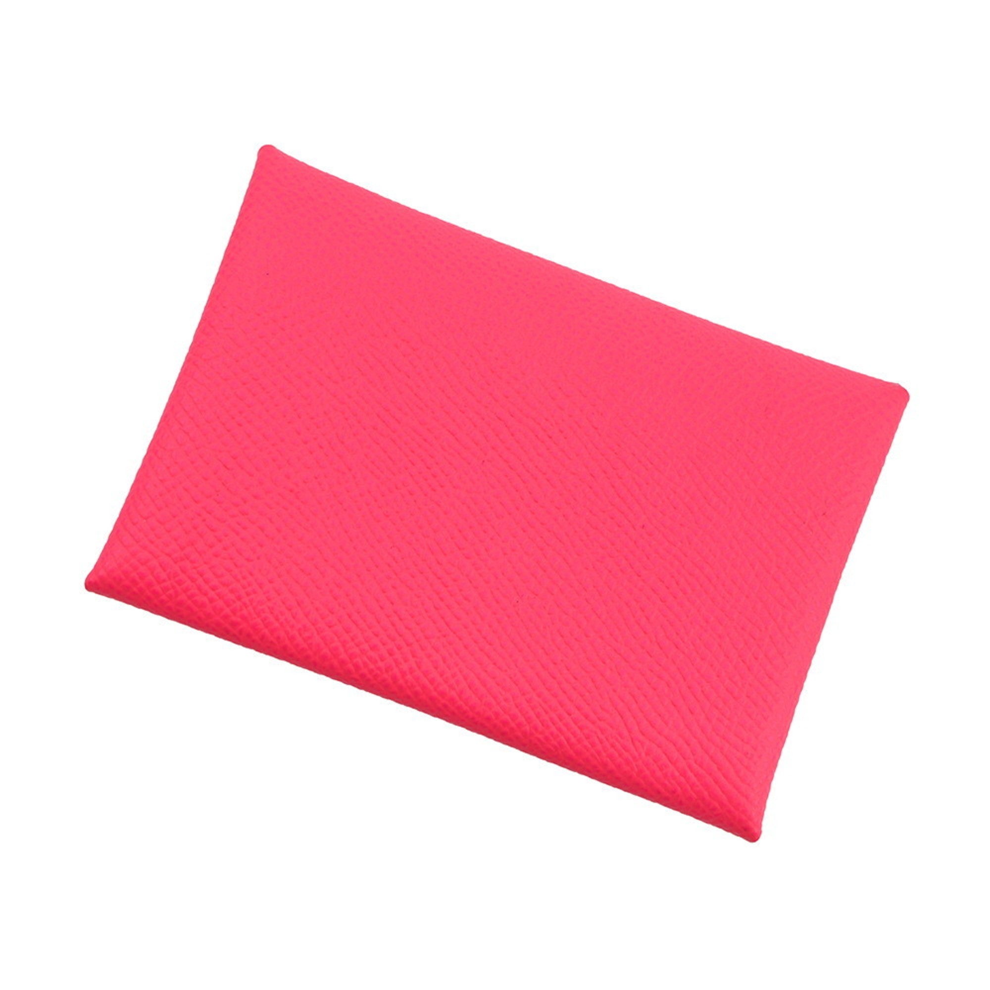 Hermes Pink Epsom Leather Coin Purse/Coin Case (Pre-Owned)