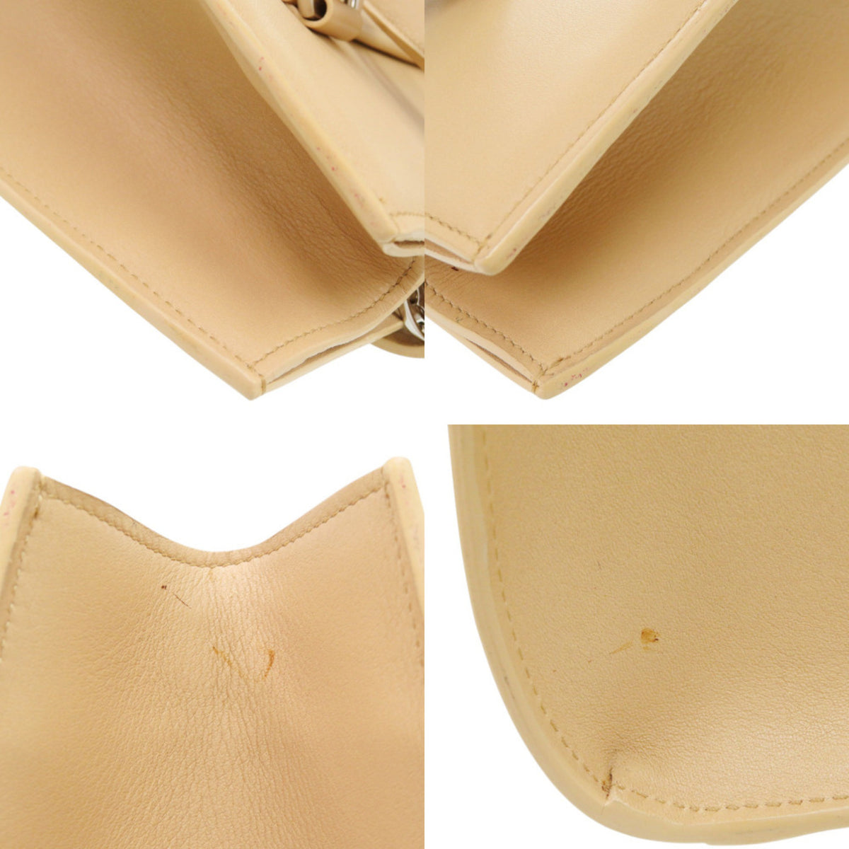 Cartier Beige Leather Tote Bag (Pre-Owned)