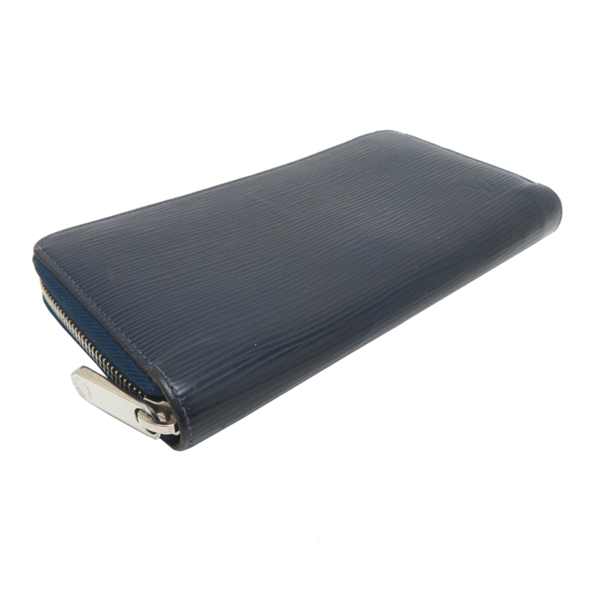 Louis Vuitton Navy Epi Leather Long Wallet (Bi-Fold) (Pre-Owned)