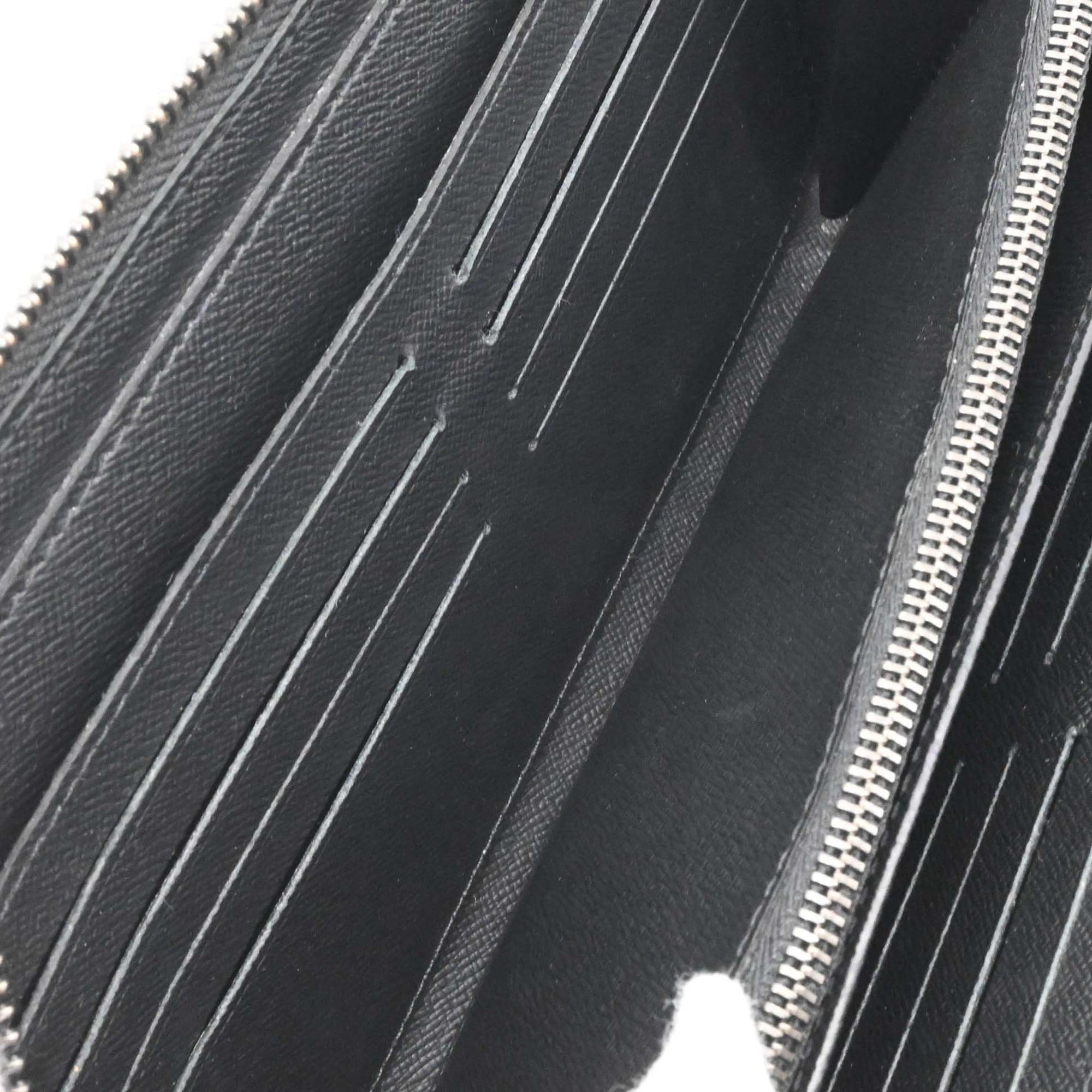 Louis Vuitton Black Monogram Eclipse Monogram Eclipse Long Wallet (Bi-Fold) (Pre-Owned)