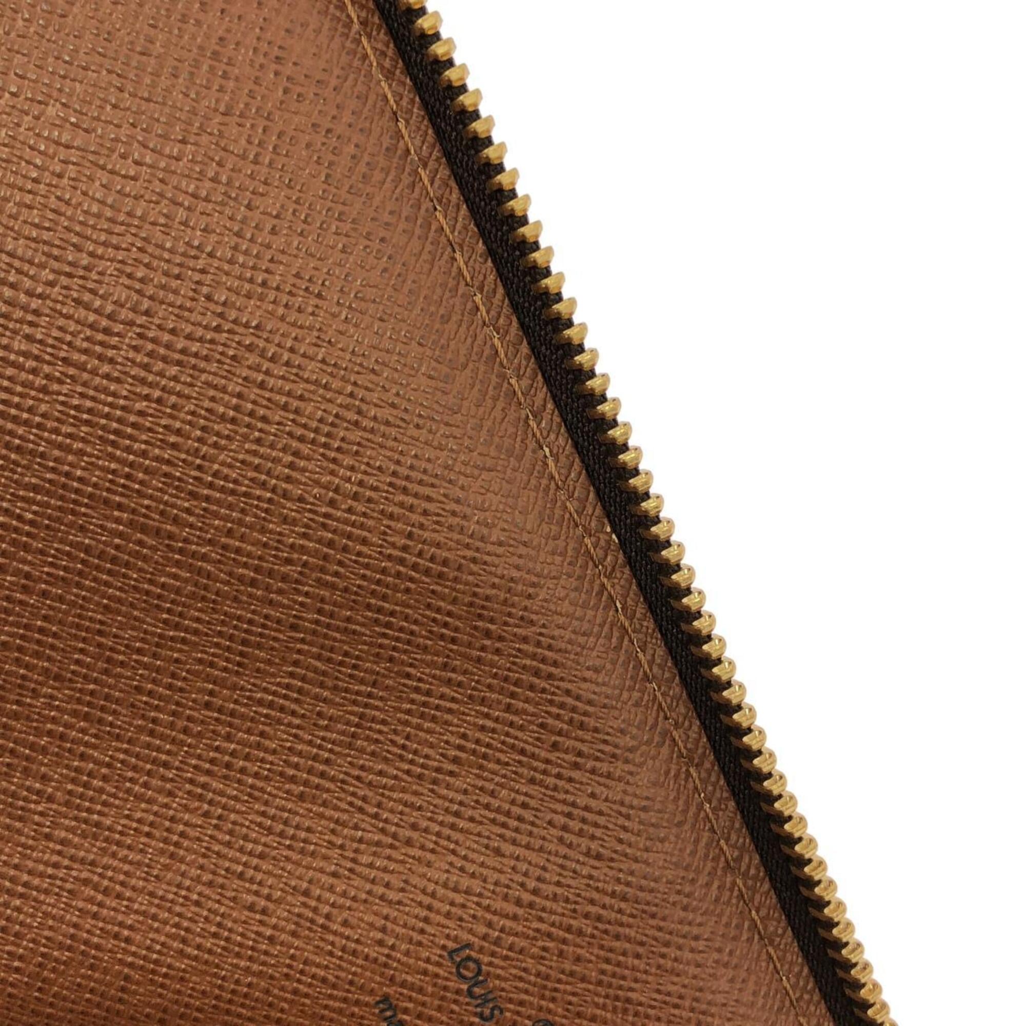 Louis Vuitton Marron Coated Canvas Handbag (Pre-Owned)