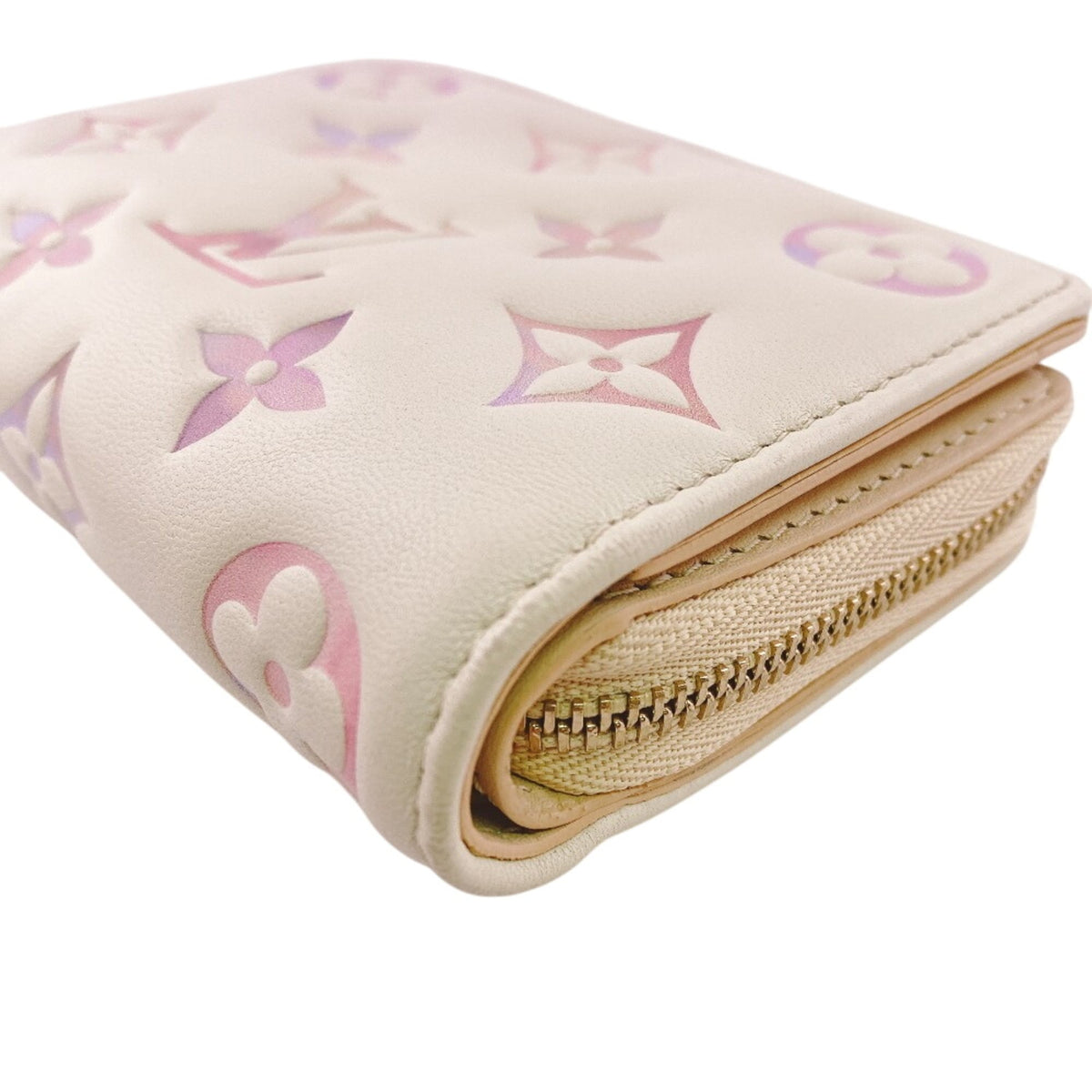 Louis Vuitton Monogram Empreinte Pink Leather Wallet (Bi-Fold) (Pre-Owned)