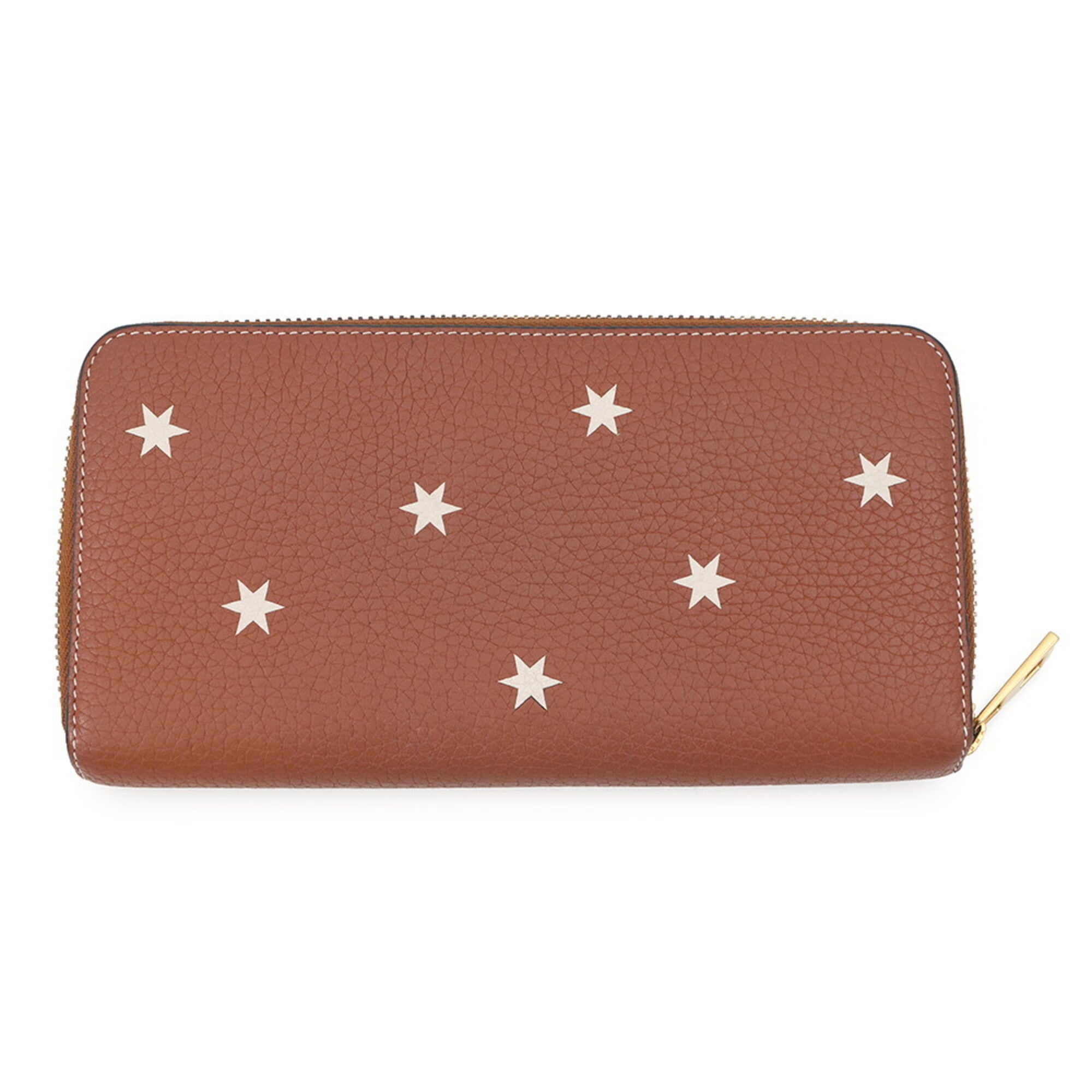 Loewe Brown Leather Long Wallet (Bi-Fold) (Pre-Owned)