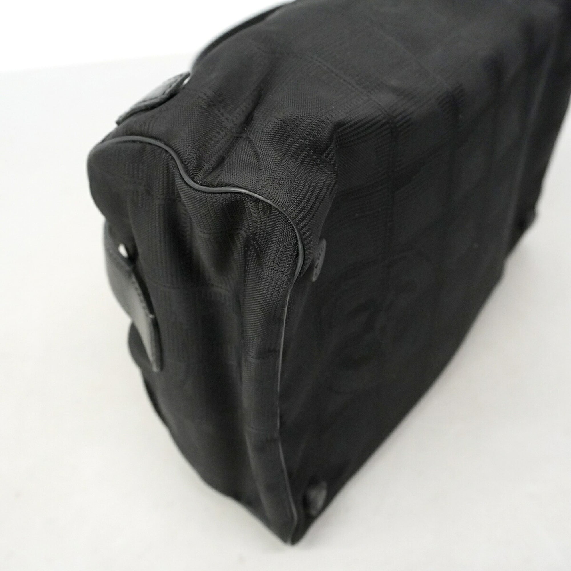 Chanel Black Nylon Vanity Bag (Pre-Owned)