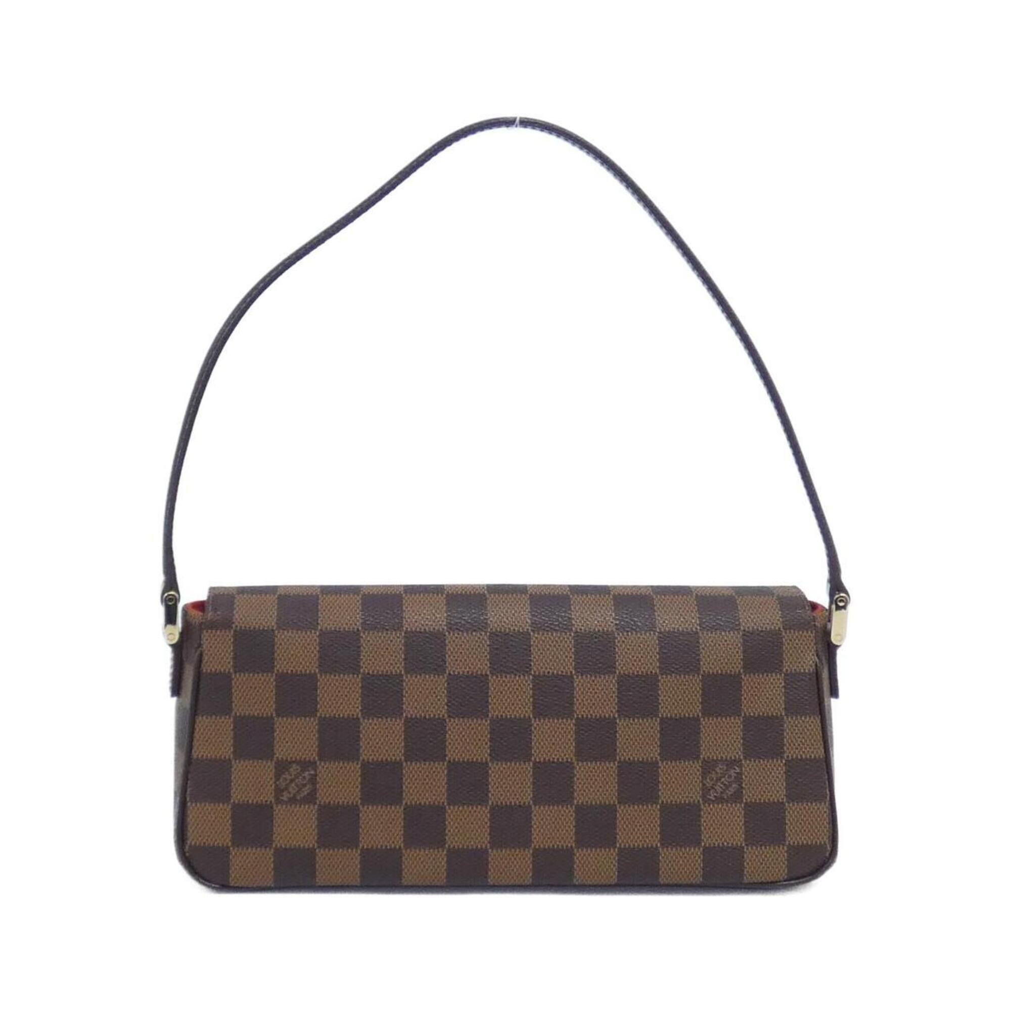 Louis Vuitton Damier Canvas Ebene Coated Canvas Shoulder Bag (Pre-Owned)