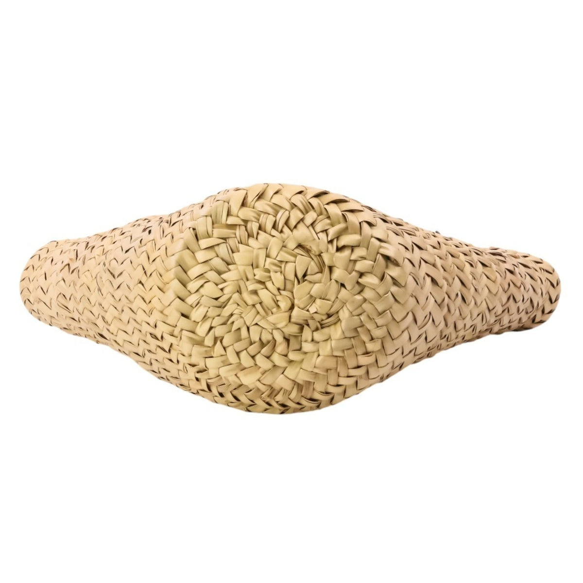 Balenciaga Beige Raffia Leather Basket Shoulder Bag (Pre-Owned)