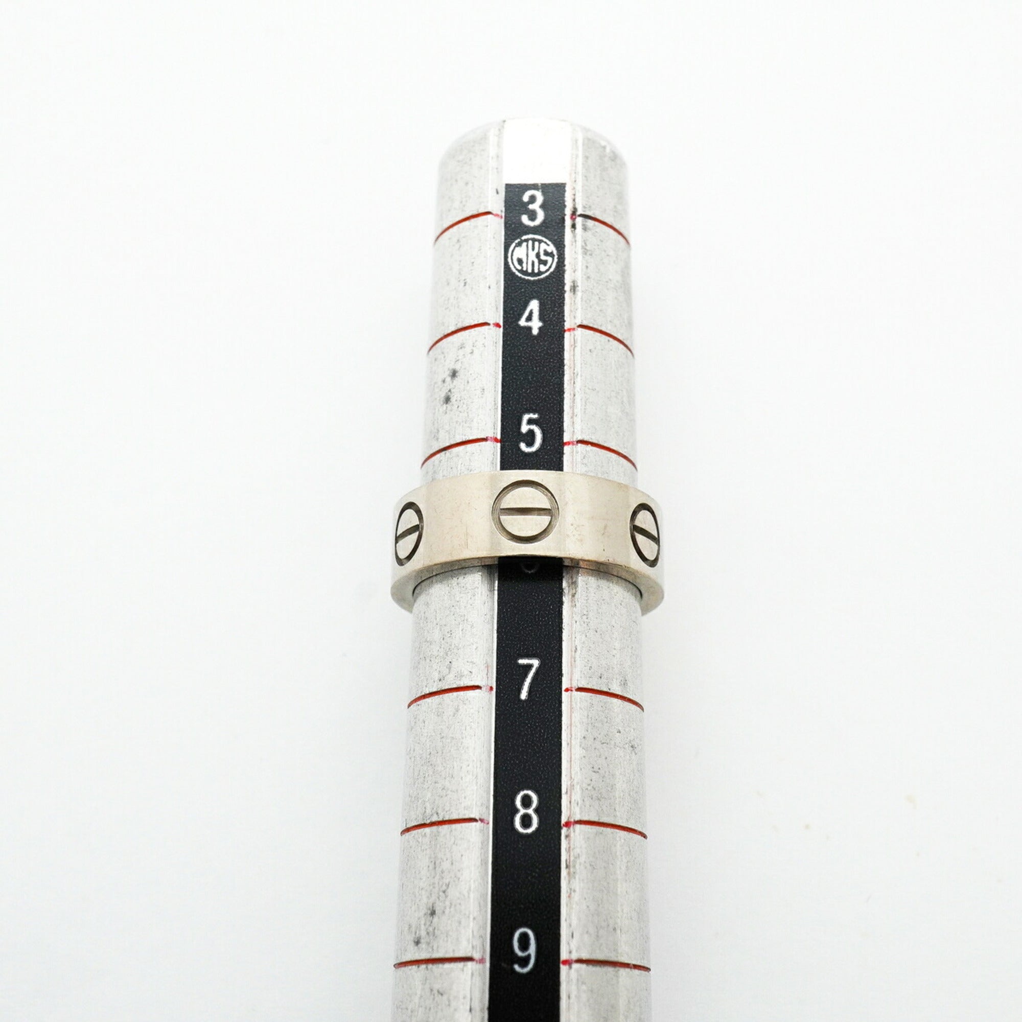 Cartier White Gold (18K) Band Ring (Pre-Owned)