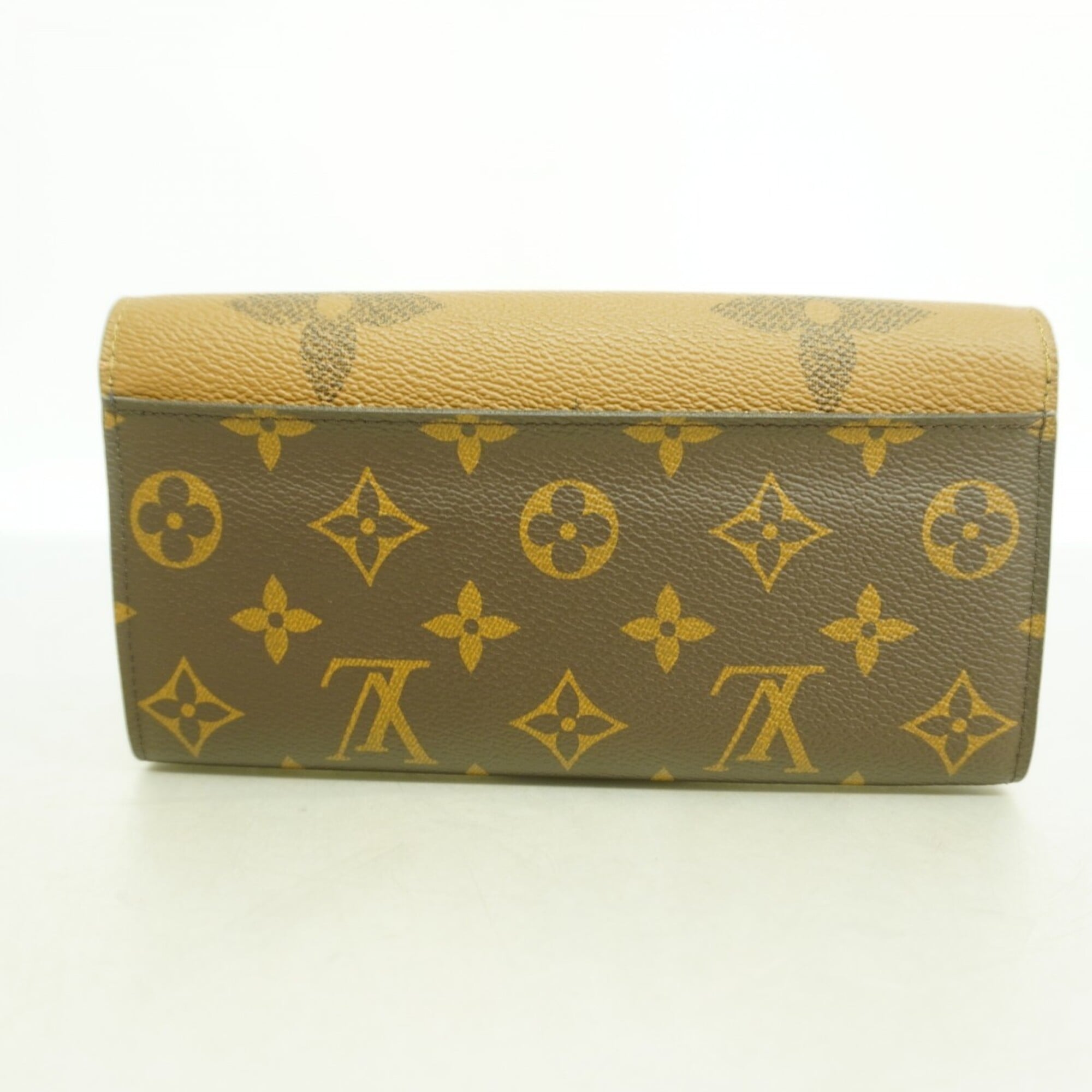 Louis Vuitton Brown Long Wallet (Bi-Fold) (Pre-Owned)