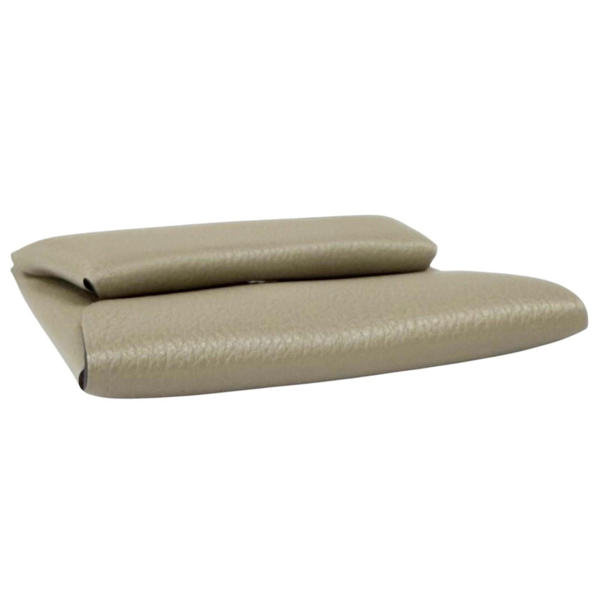 Hermes Bastia Beige Evercalf Leather Coin Purse/Coin Case (Pre-Owned)