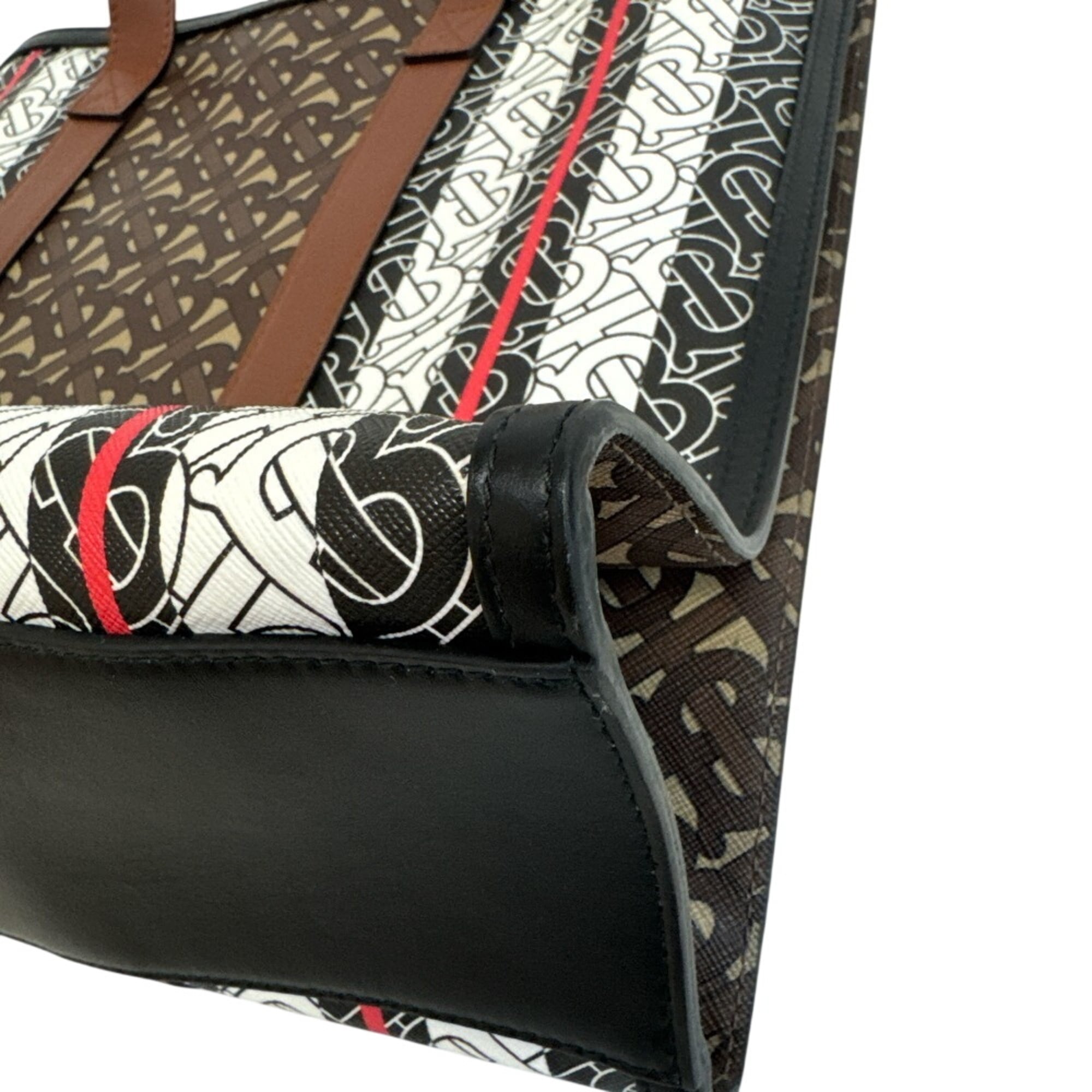 Burberry Brown Leather Tote Bag (Pre-Owned)