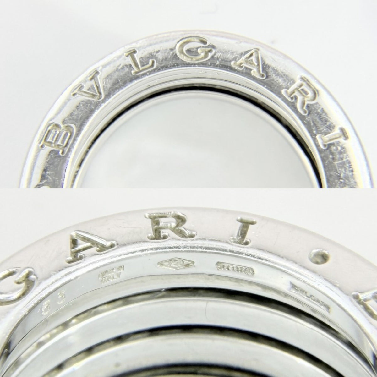 Bvlgari White Gold (18K) Band Ring (Pre-Owned)