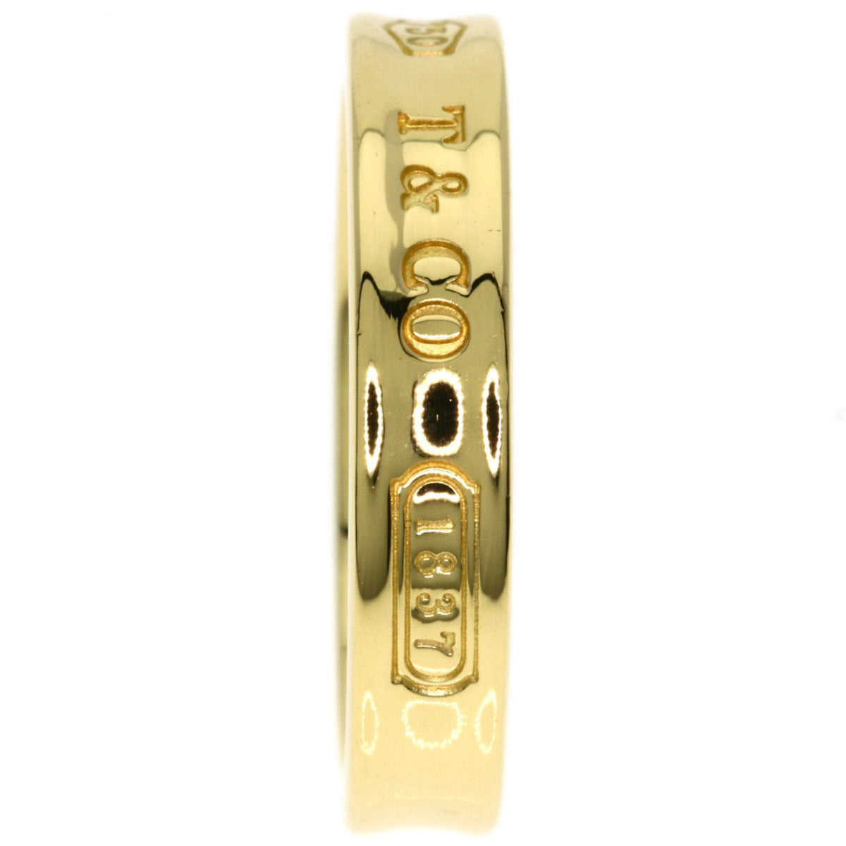 Tiffany Yellow Gold (18K) Band Ring (Pre-Owned)