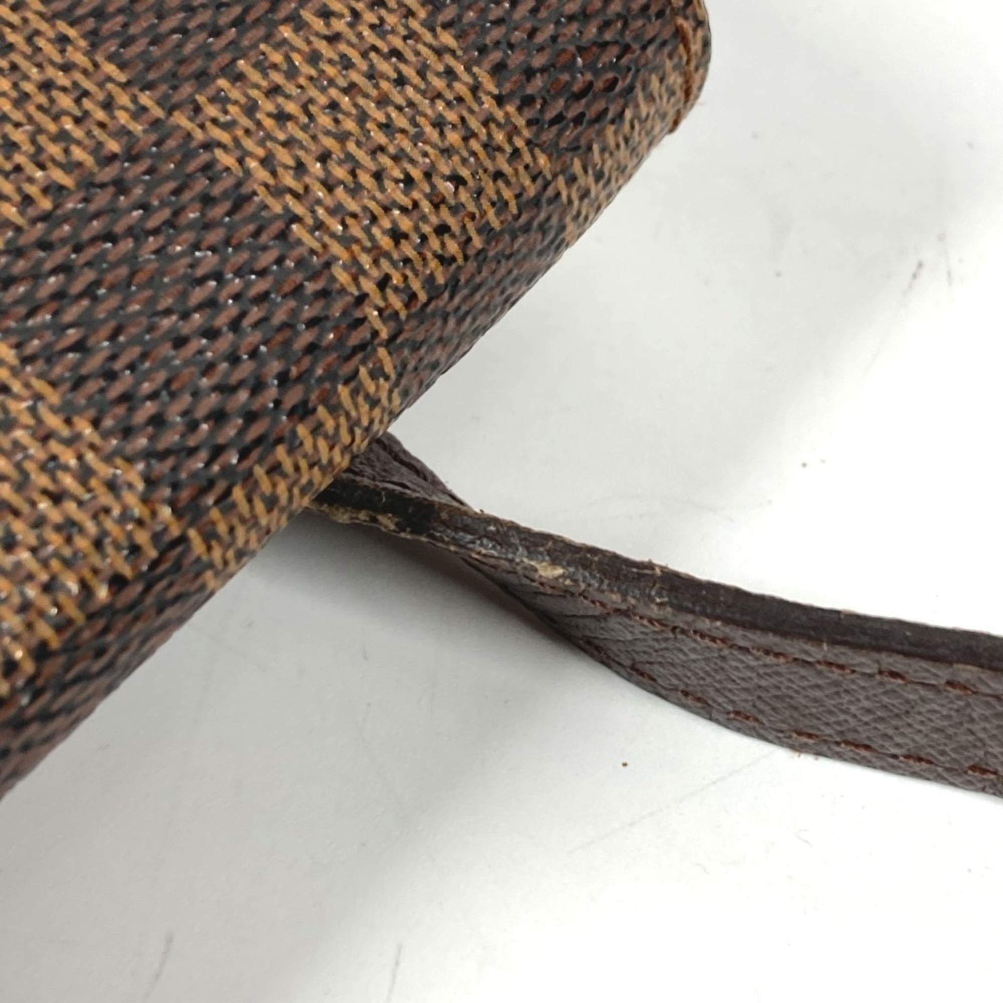 Louis Vuitton Brown Damier Canvas Ebene Damier Canvas Pochette Shoulder Bag (Pre-Owned)