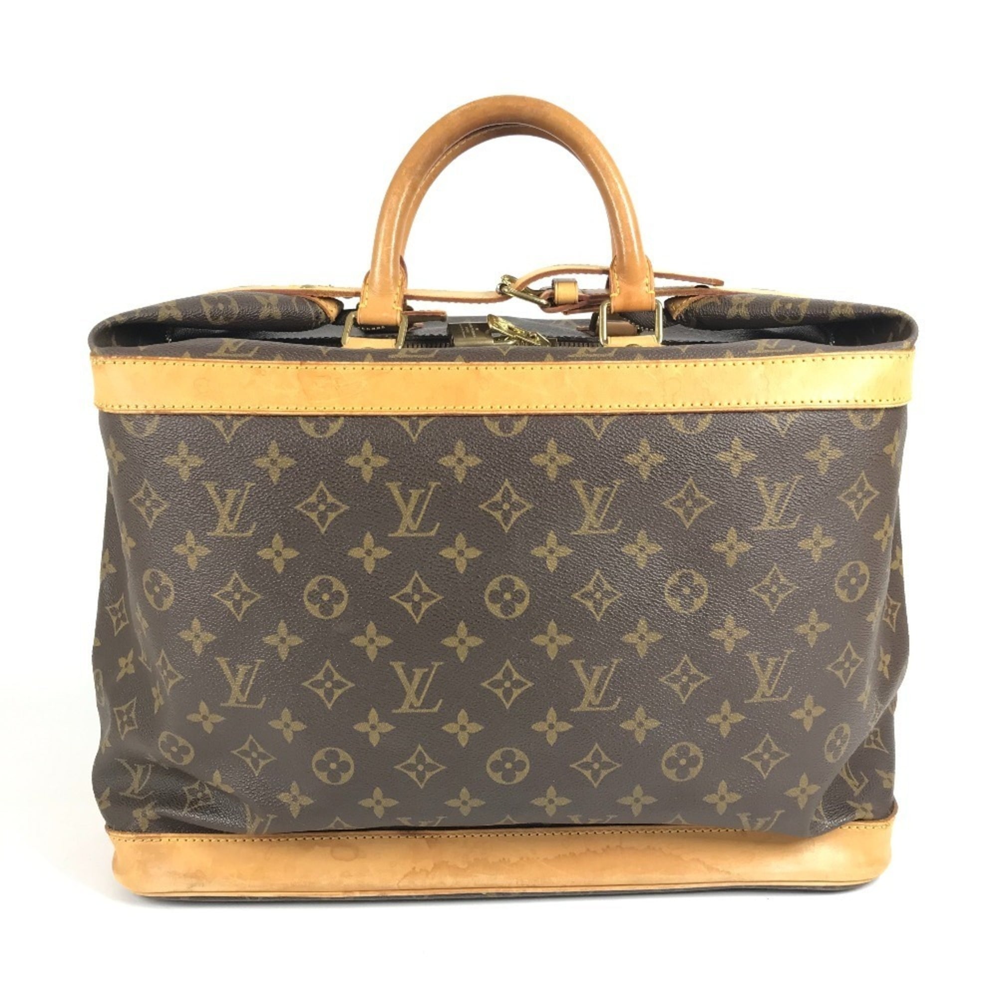 Louis Vuitton Brown Monogram Canvas Boston Bag Handbag (Pre-Owned)