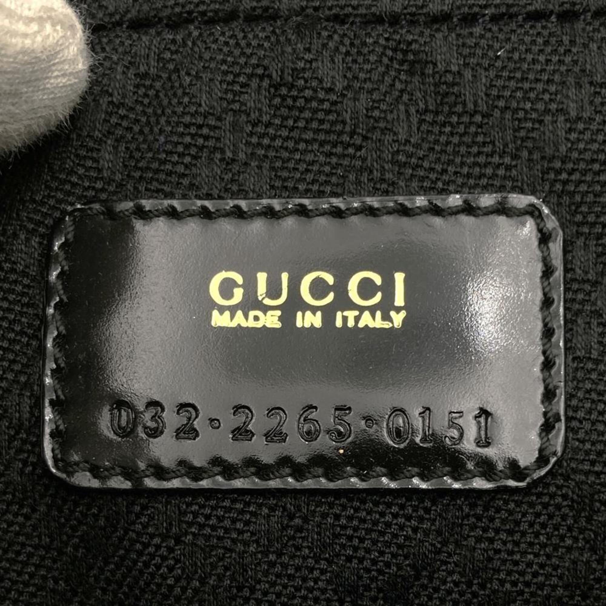 Gucci Leather Vanity Bag (Pre-Owned)