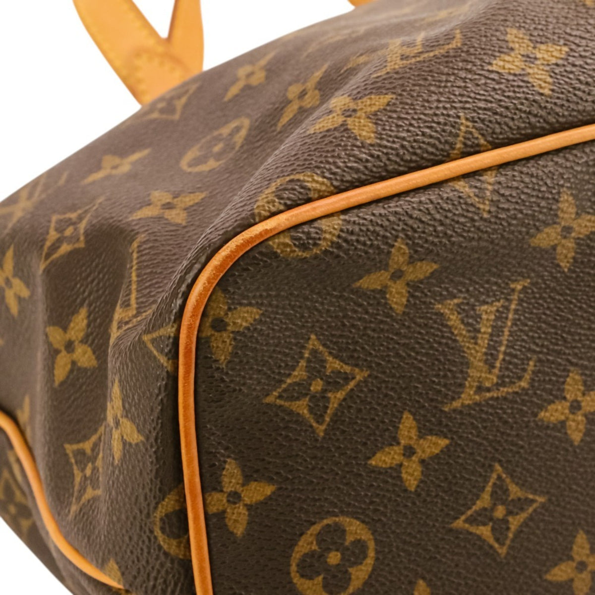 Louis Vuitton Brown Monogram Shoulder Bag Tote Bag (Pre-Owned)