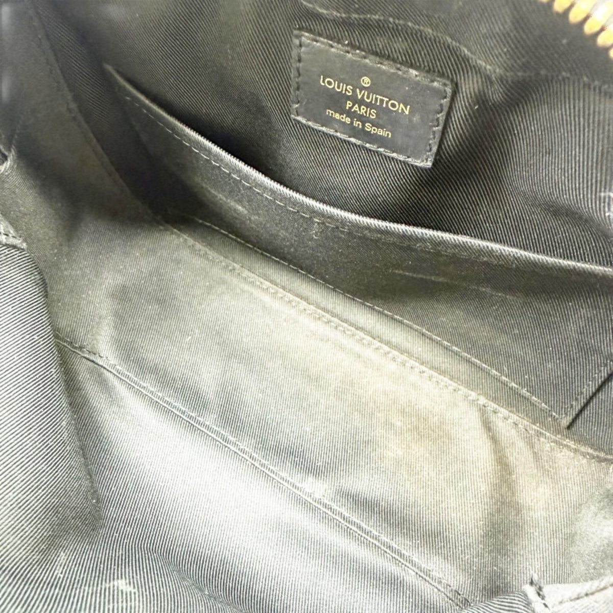 Louis Vuitton Black Brown Freesia Monogram Monogram Shoulder Bag (Pre-Owned)