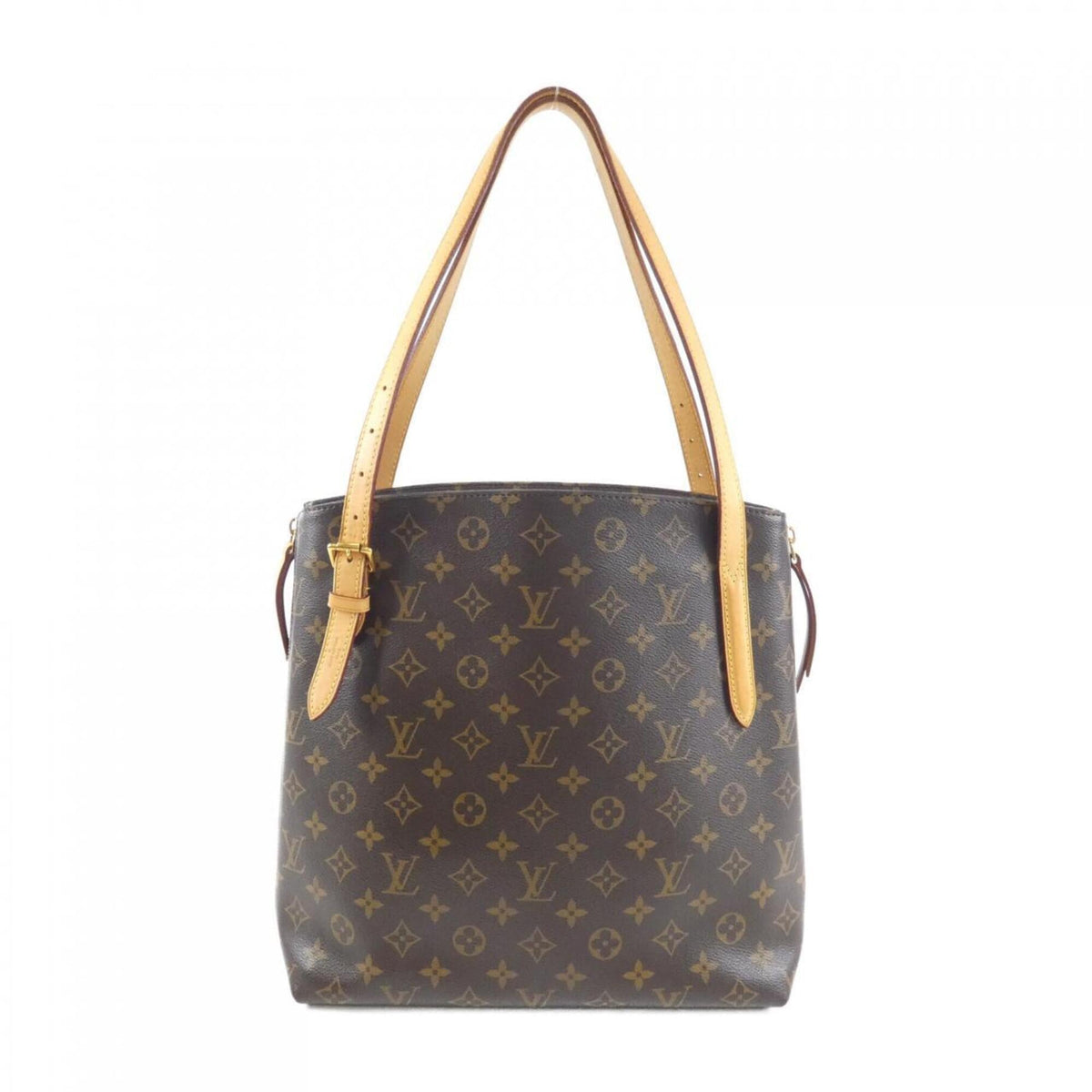 Louis Vuitton Monogram Marron Coated Canvas Shoulder Bag (Pre-Owned)