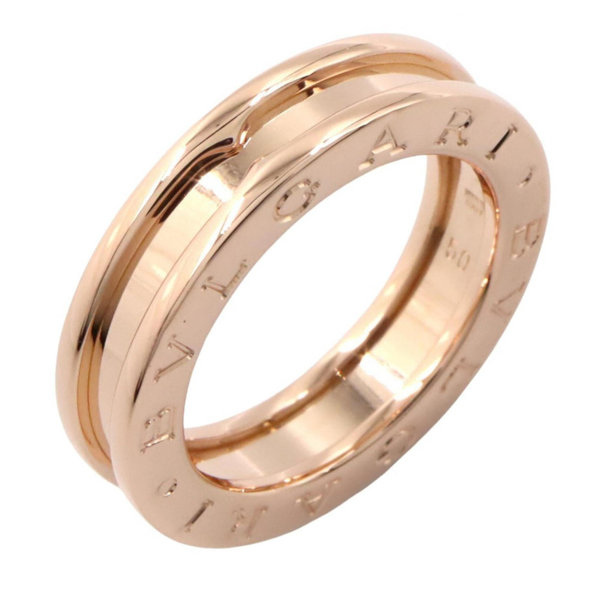 Bvlgari Pink Gold Pink Gold (18K) Band Ring (Pre-Owned)