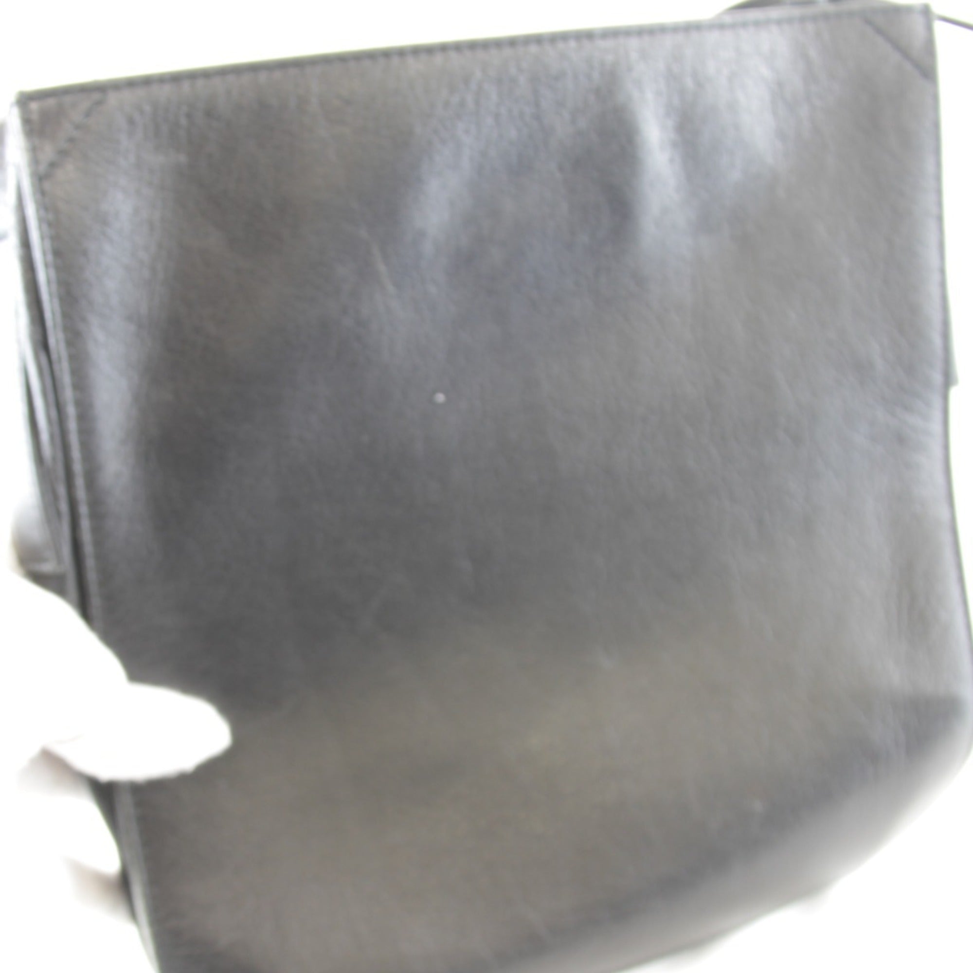 Givenchy Black Suede Leather Shoulder Bag (Pre-Owned)
