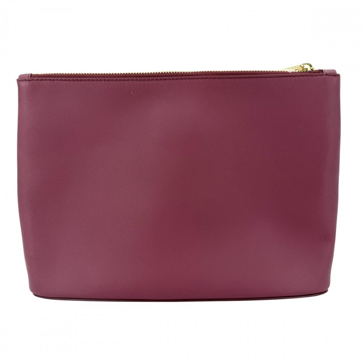Loewe Bordeaux Leather Clutch Bag Pouch (Pre-Owned)