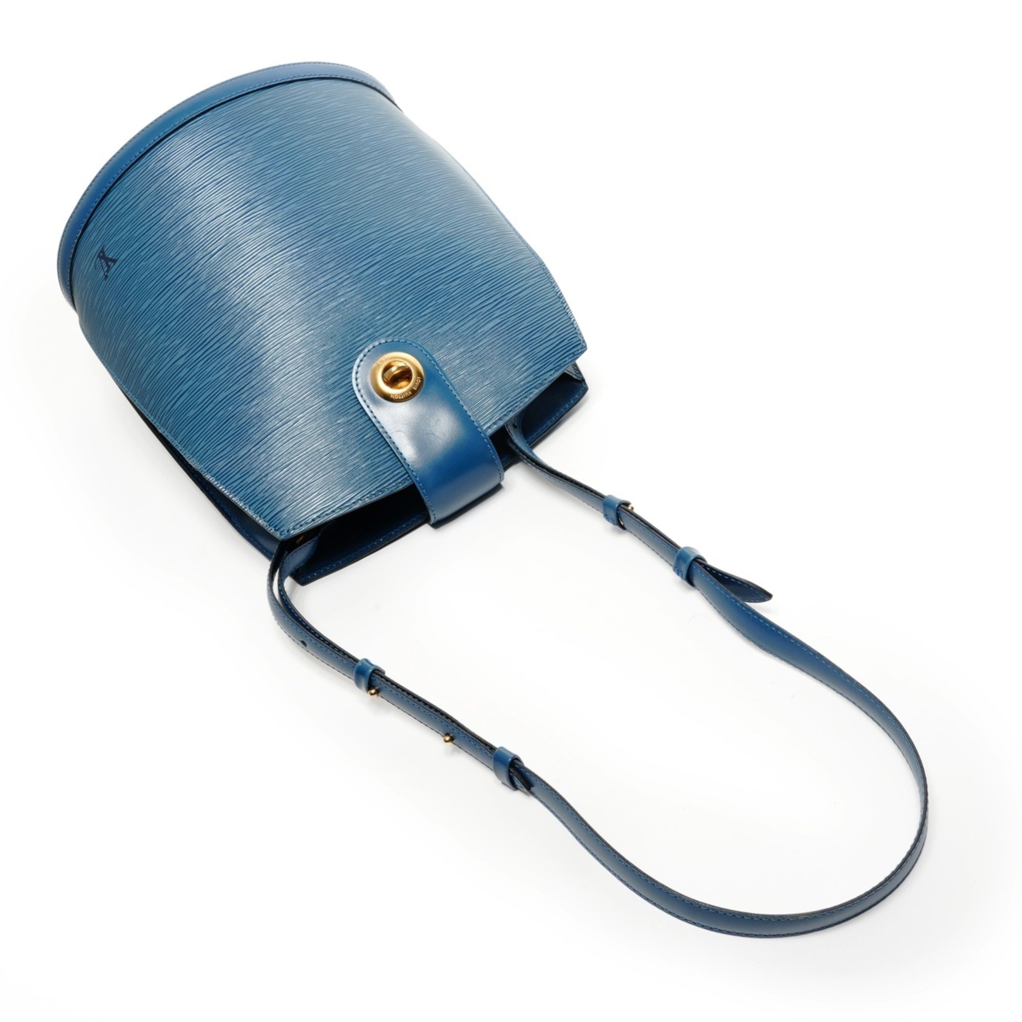 Louis Vuitton Epi Blue Epi Leather Shoulder Bag (Pre-Owned)