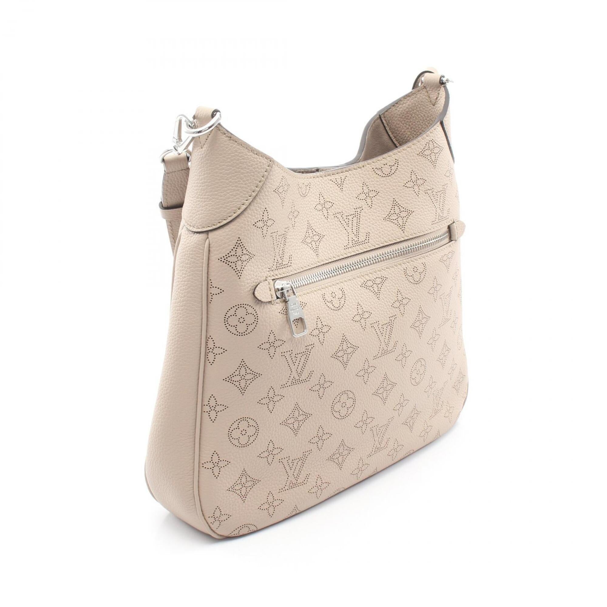 Louis Vuitton Beige Galle Mahina Leather Leather Handbag Shoulder Bag (Pre-Owned)