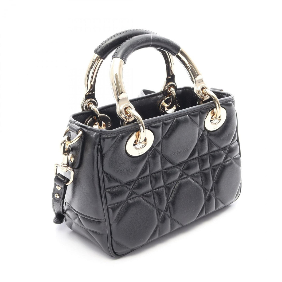 Christian Dior Black Leather Handbag (Pre-Owned)