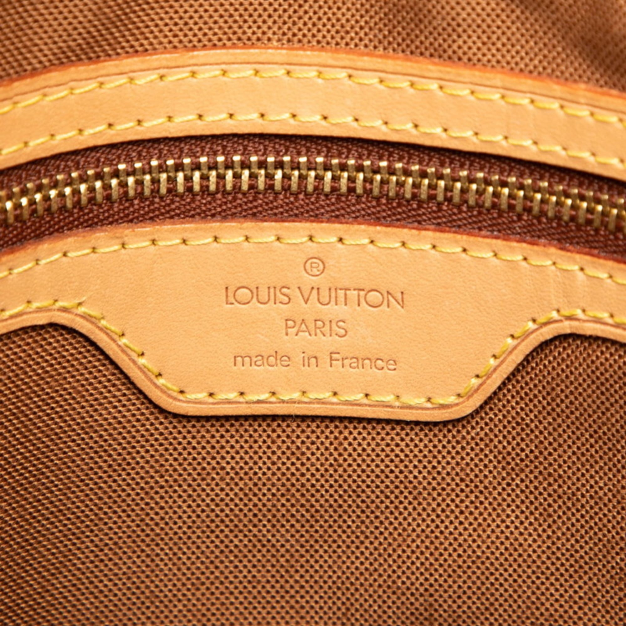 Louis Vuitton Brown Pvc Leather Tote Bag (Pre-Owned)
