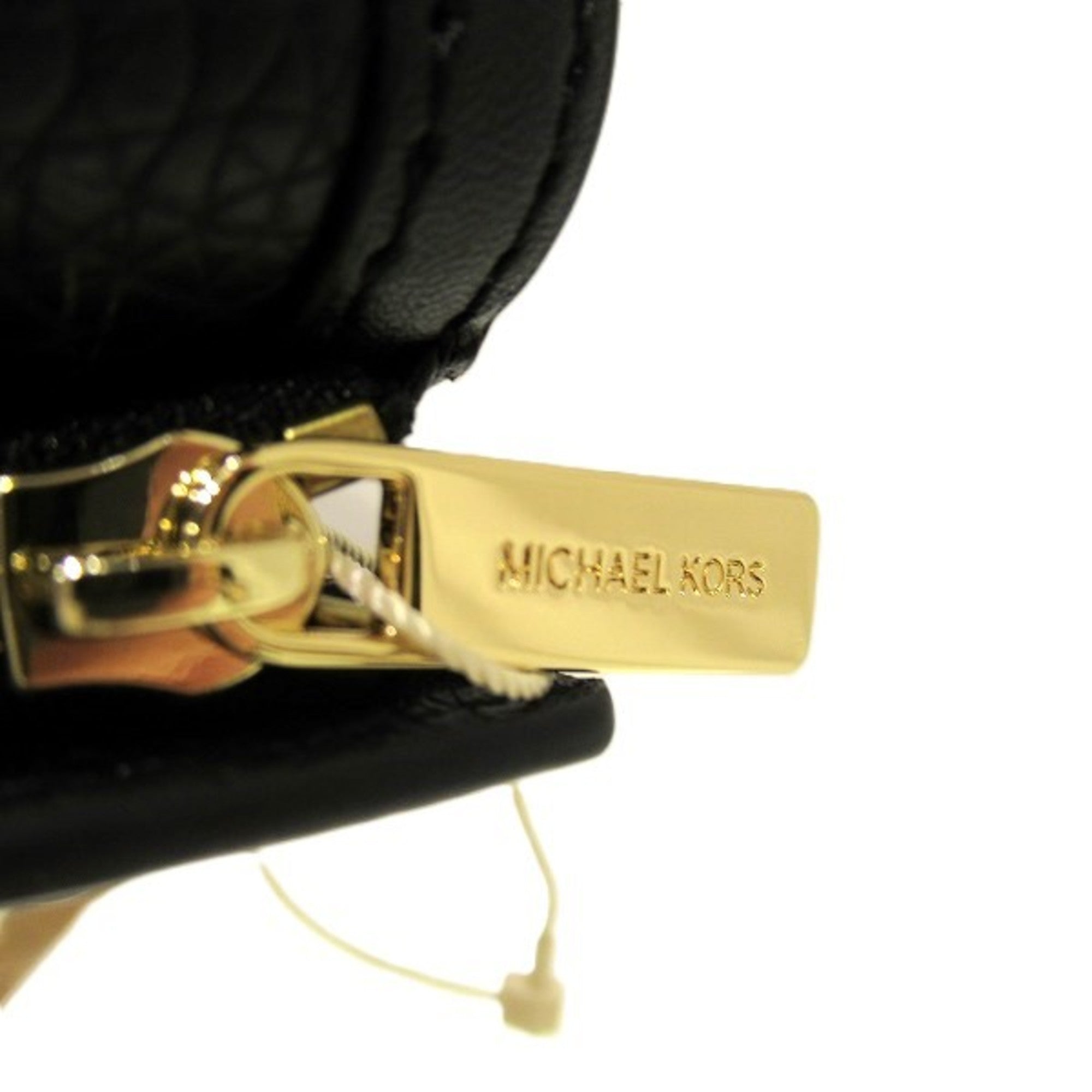 Michael Kors Black Leather Wallet (Tri-Fold) (Pre-Owned)