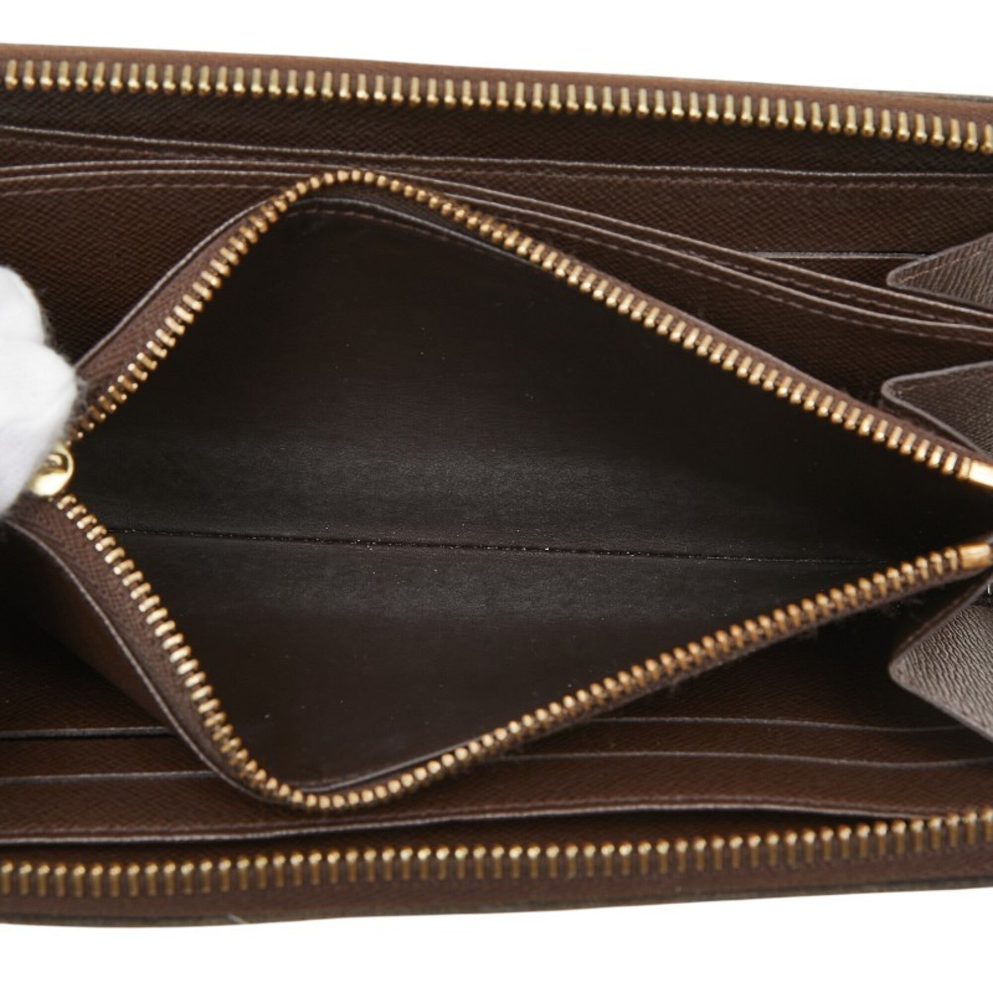 Louis Vuitton Brown Pvc Leather Long Wallet (Bi-Fold) (Pre-Owned)