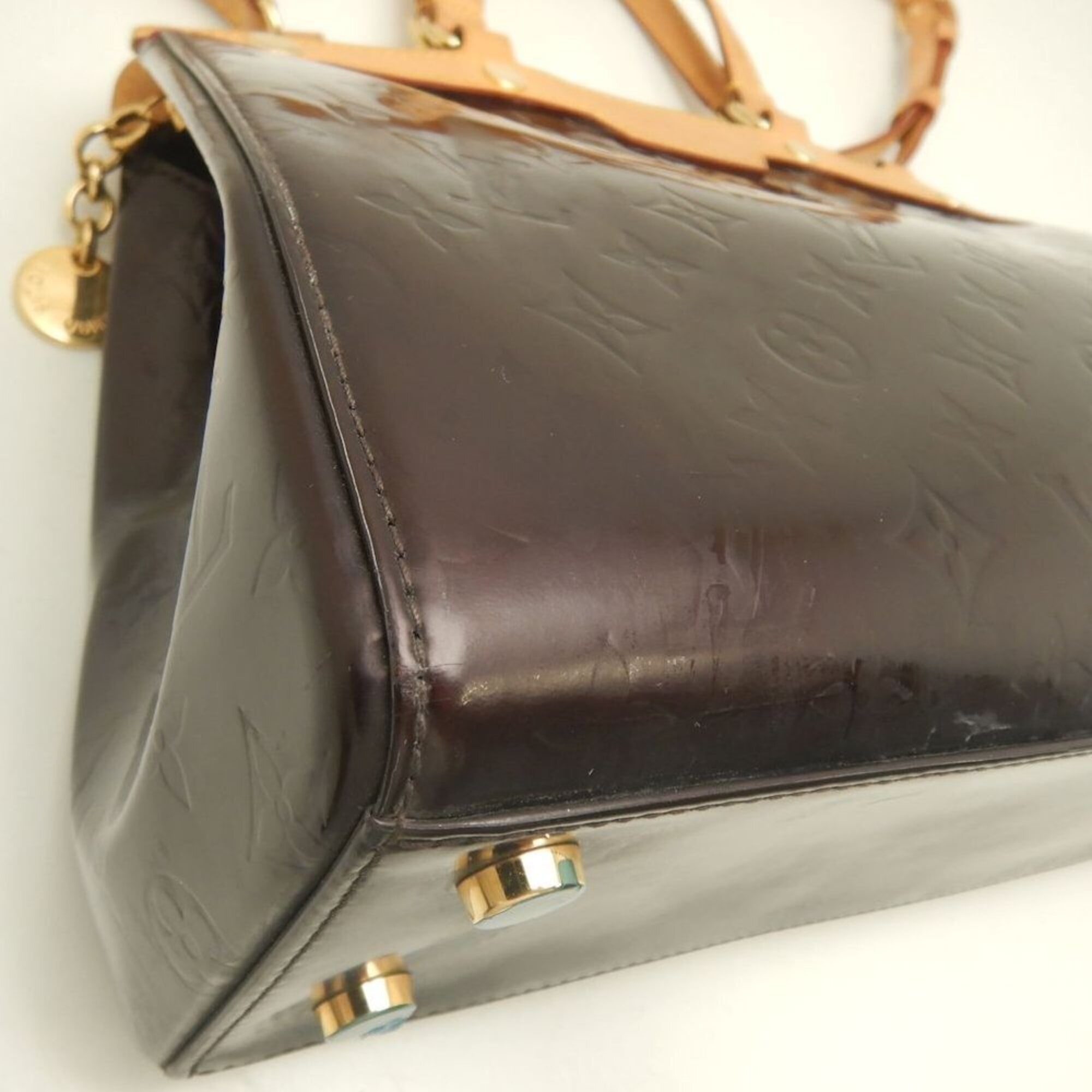 Louis Vuitton Monogram Vernis Amarante Monogram Vernis Handbag (Pre-Owned)