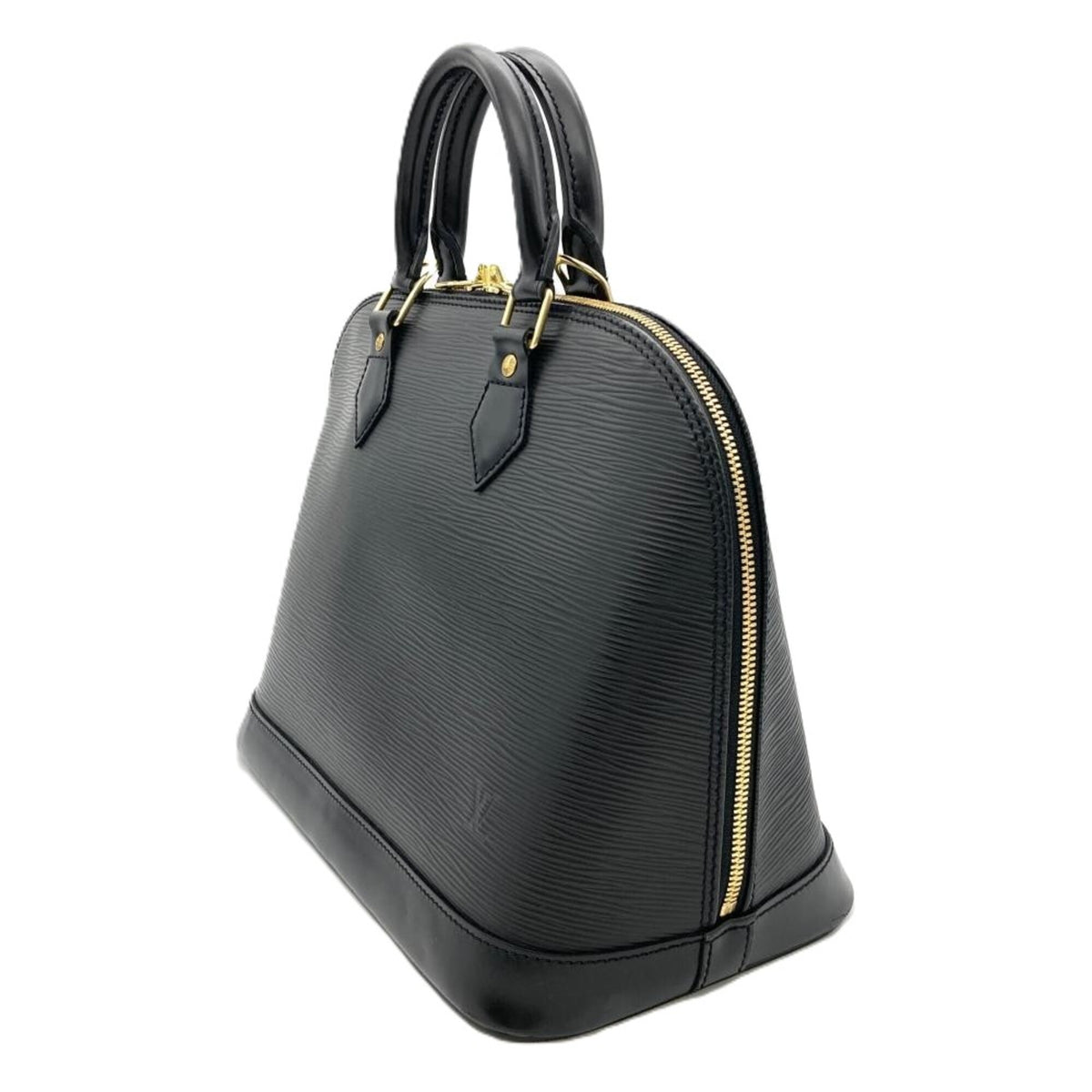Louis Vuitton Black Noir Epi Leather Handbag (Pre-Owned)