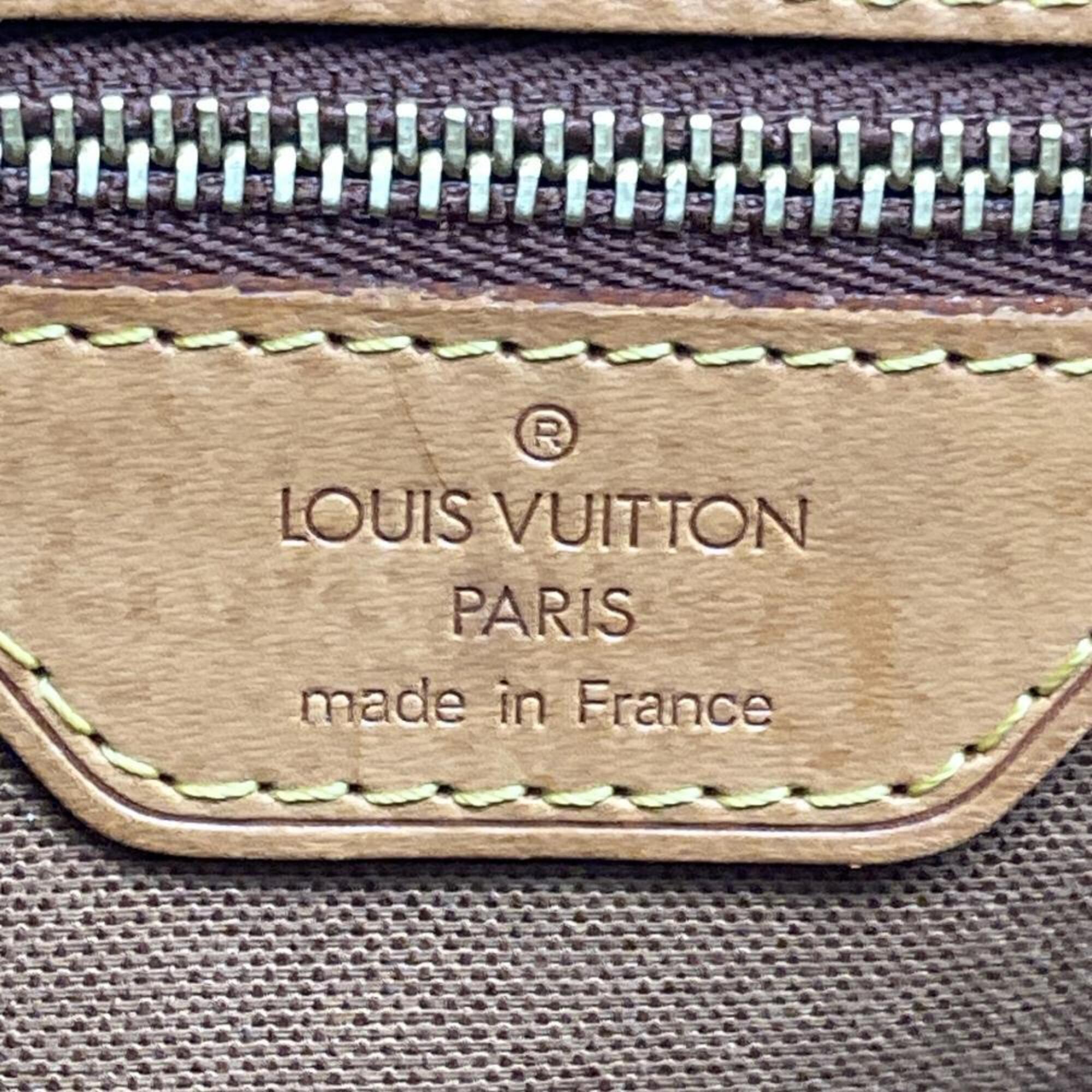 Louis Vuitton Brown Monogram Canvas Tote Bag (Pre-Owned)
