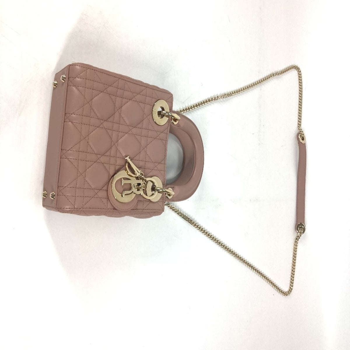 Christian Dior Beige Leather Handbag (Pre-Owned)