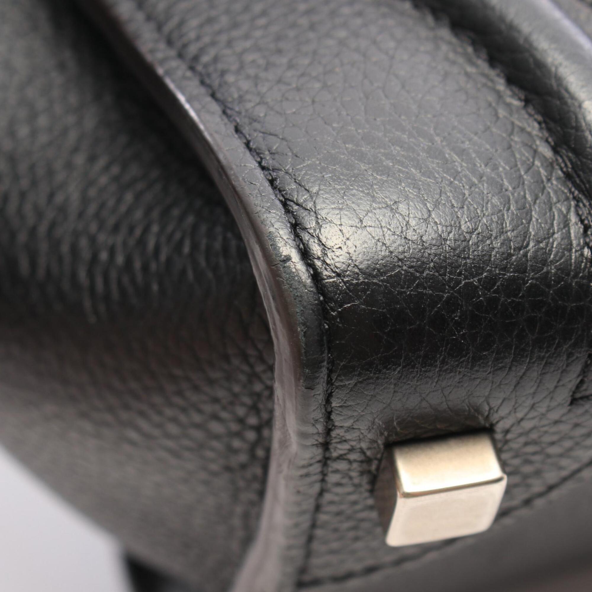 Celine Black Leather Handbag (Pre-Owned)
