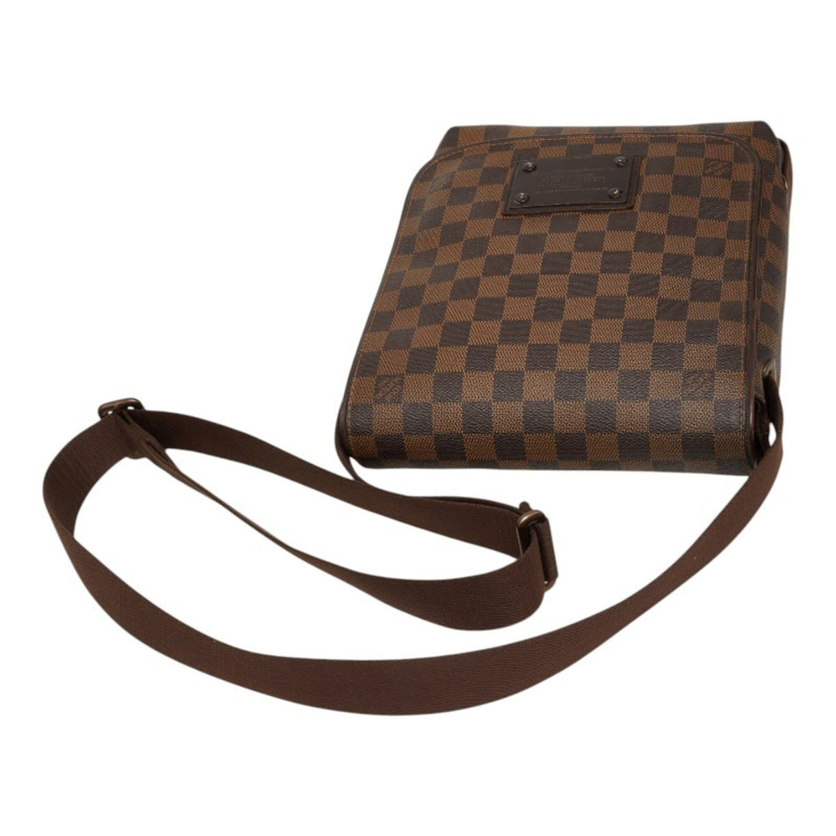 Louis Vuitton Brown Pvc Leather Shoulder Bag (Pre-Owned)