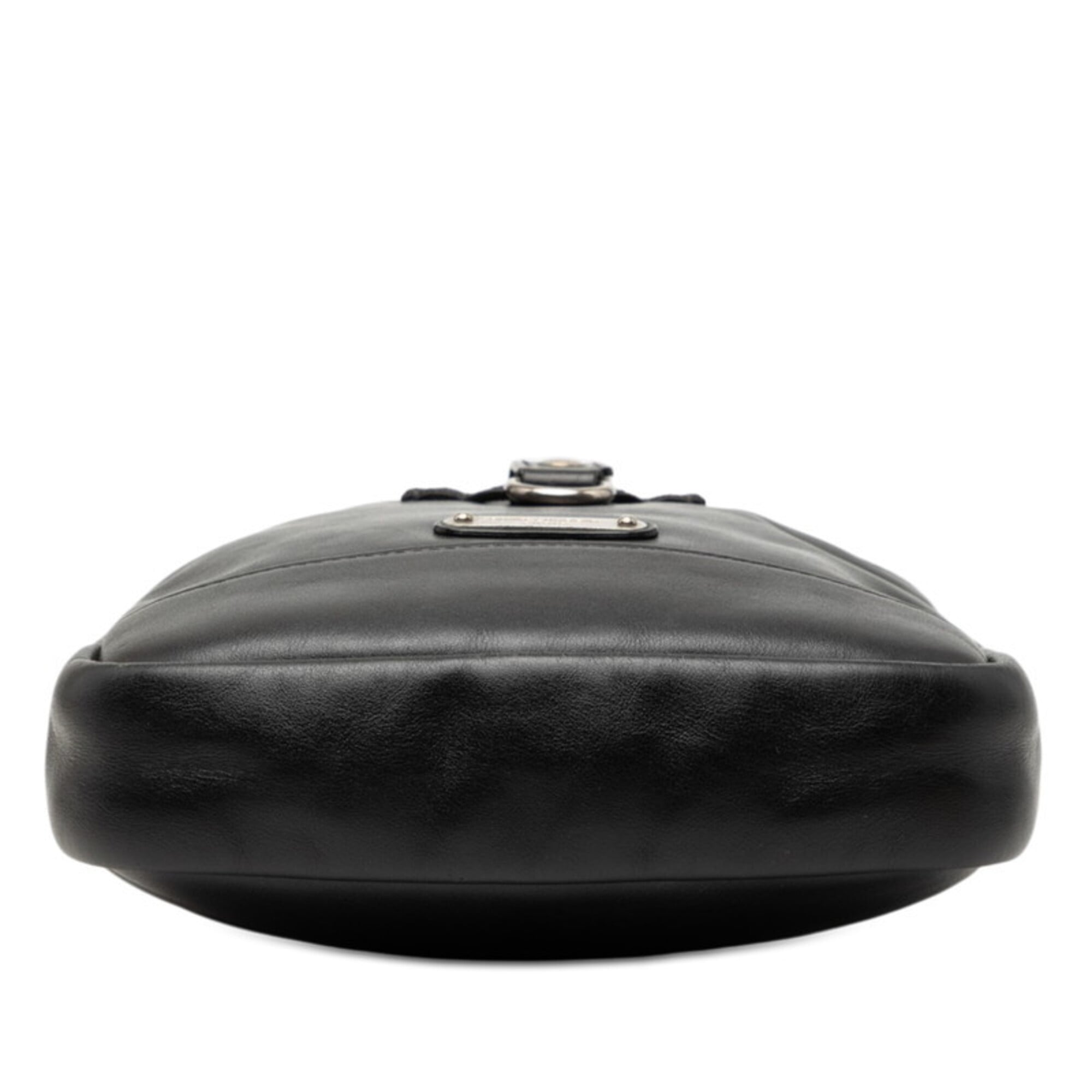 Saint Laurent Black Leather Shoulder Bag (Pre-Owned)