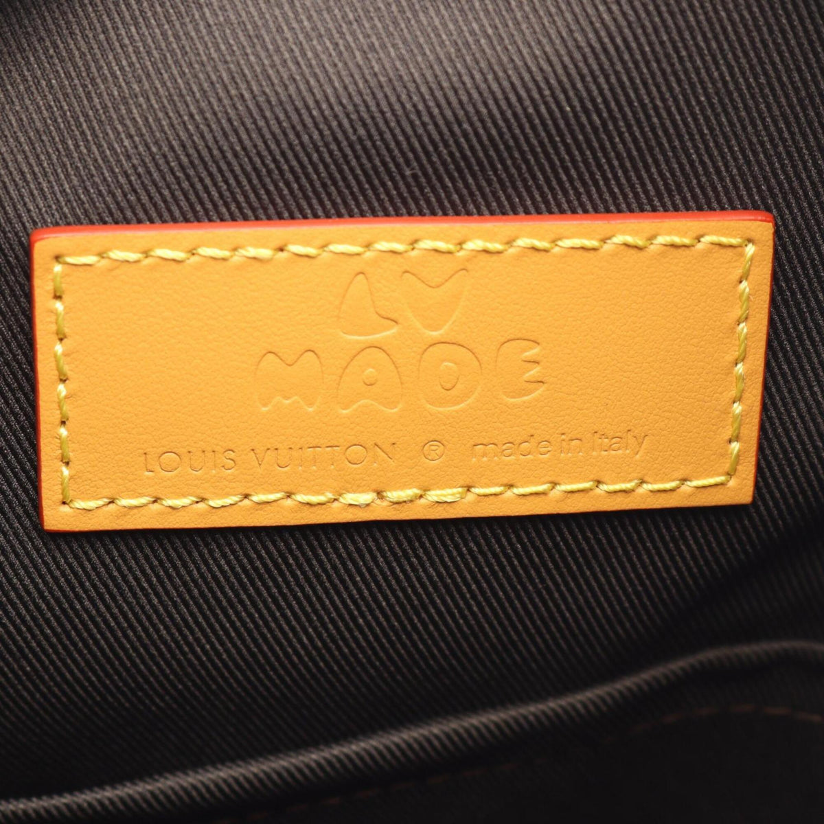 Louis Vuitton Brown Coated Canvas Leather Handbag Shoulder Bag (Pre-Owned)