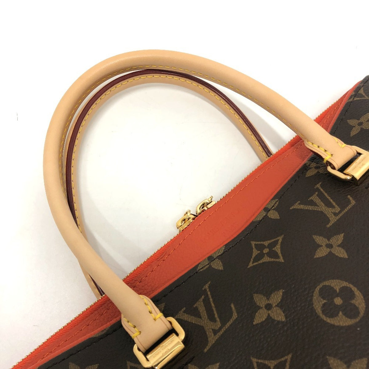 Louis Vuitton Brown Monogram Handbag Shoulder Bag (Pre-Owned)