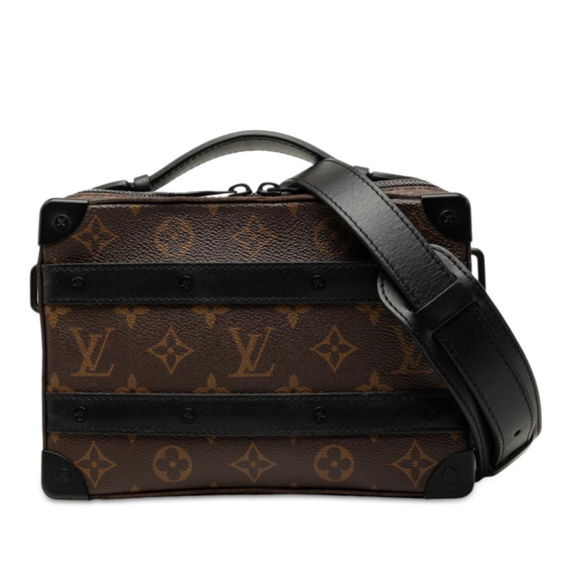 Louis Vuitton Brown Pvc Leather Shoulder Bag (Pre-Owned)